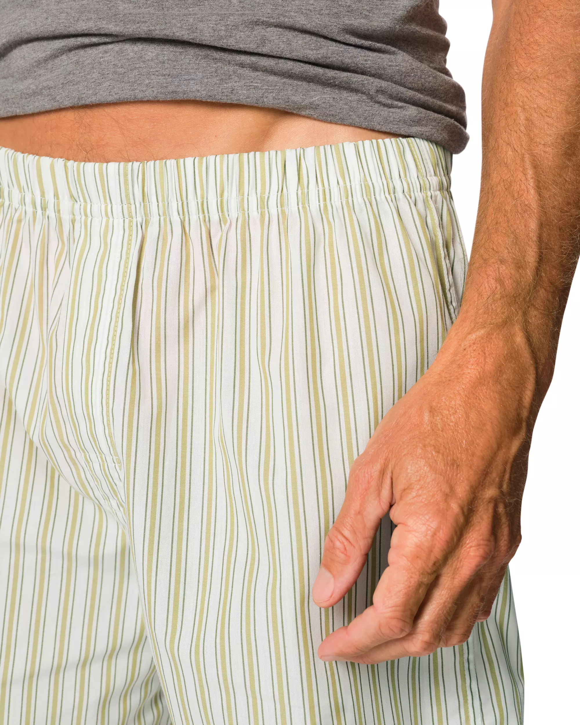 boxer homme ample rayures