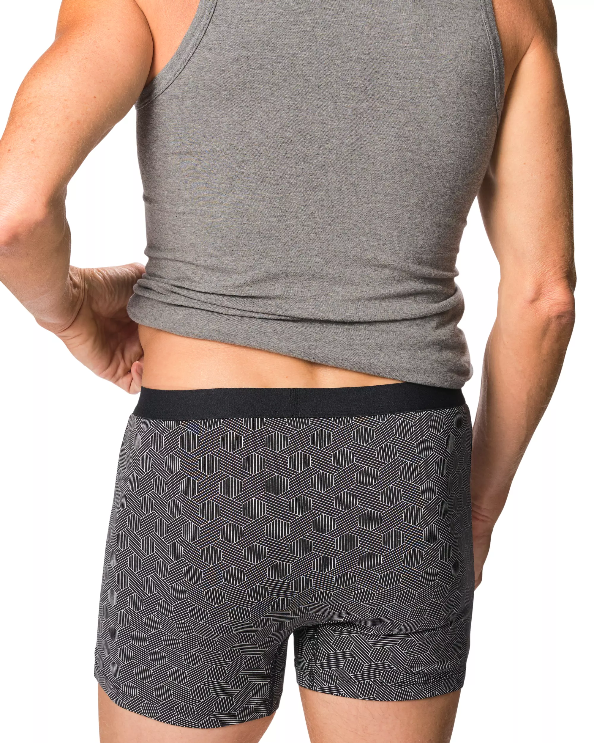 boxer homme graphique - 3 pièces