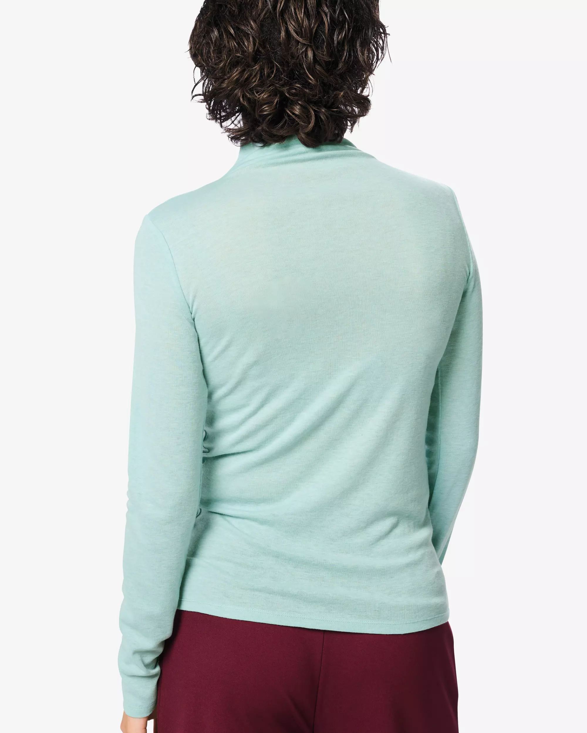 dames T-shirt fijngebreid