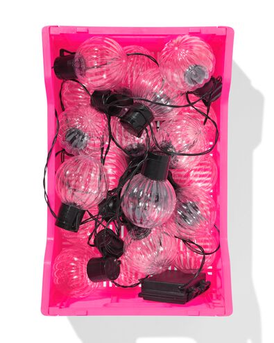 caisse pliable &agrave; lettres recycl&eacute;e S rose vif rose vif S  20 x 30 x 11,5 - 39800023 - HEMA