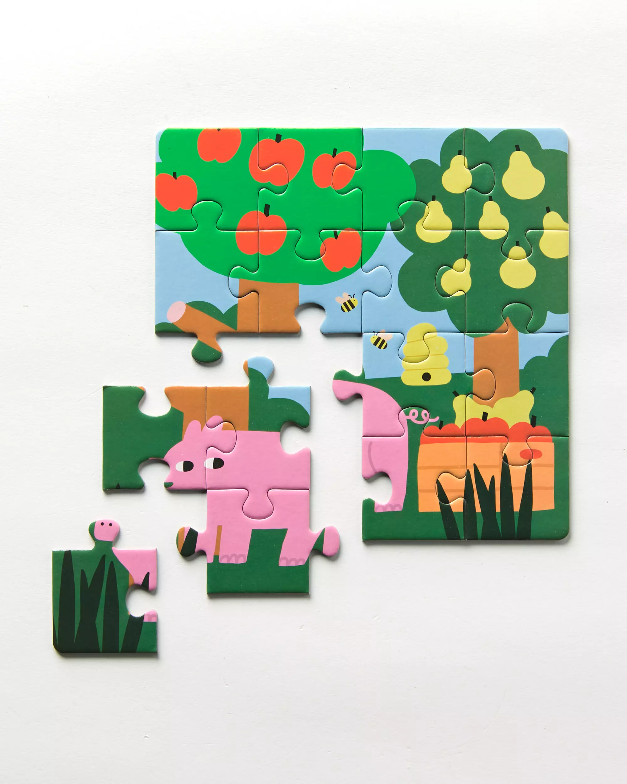 Puzzle-Set Bauernhof