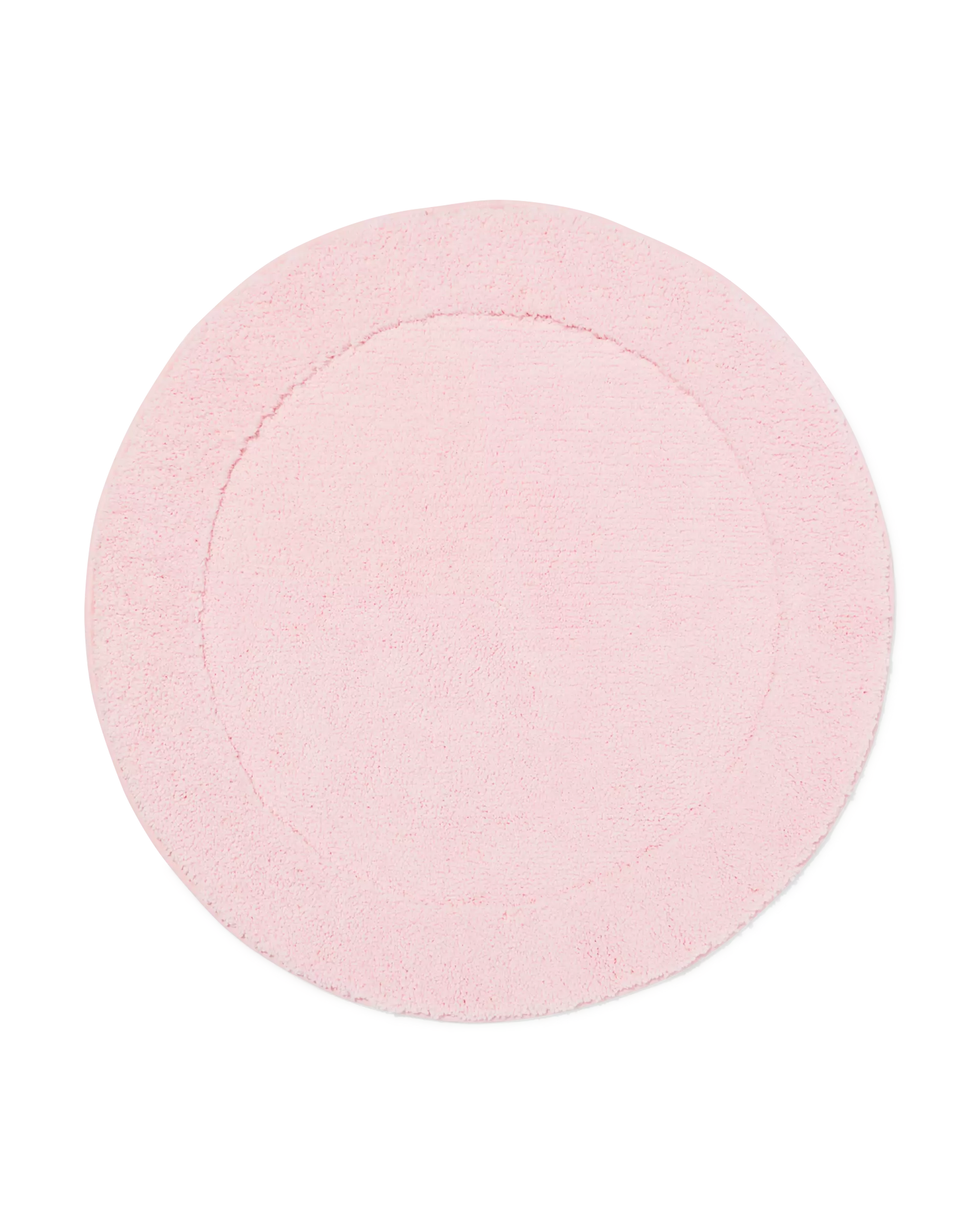 tapis ⌀60 cm duveteux