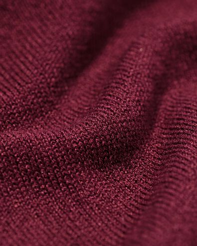 damestrui fijngebreid bordeauxrood bordeauxrood - 36306860BURGUNDYRED - HEMA