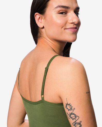 d&eacute;bardeur femme &agrave; bonnets int&eacute;gr&eacute;s vert fonc&eacute; vert fonc&eacute; - 19603444DARKGREEN - HEMA