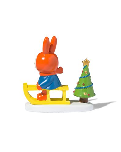 miffy sur un tra&icirc;neau pour le village de No&euml;l - 41501977 - HEMA
