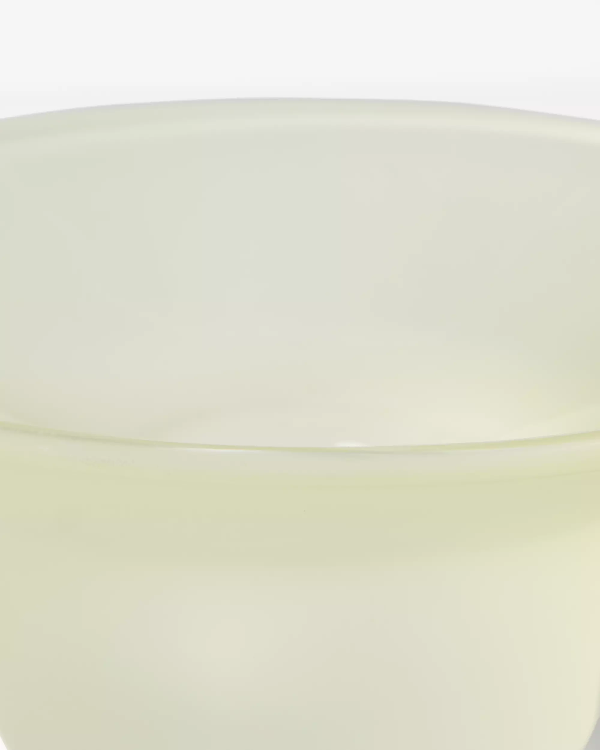 kandelaar ⌀11x5cm Zwier glas geel