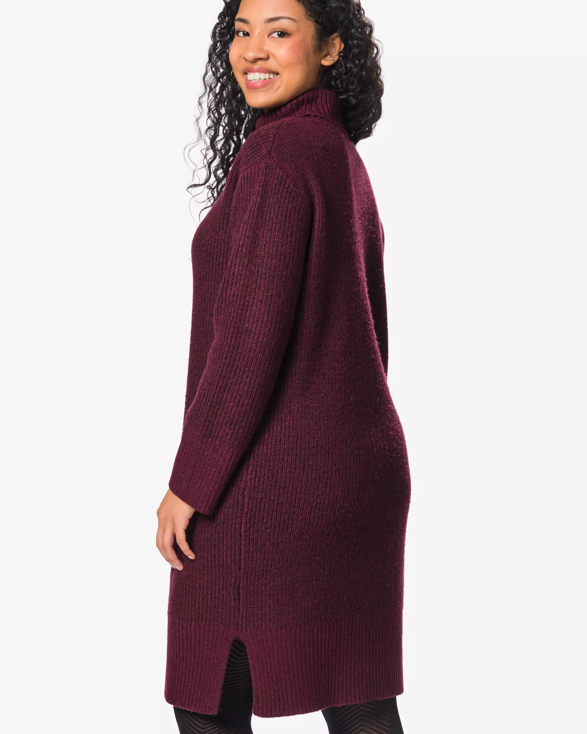 Damenkleid, Midi, Regular Fit, Strick