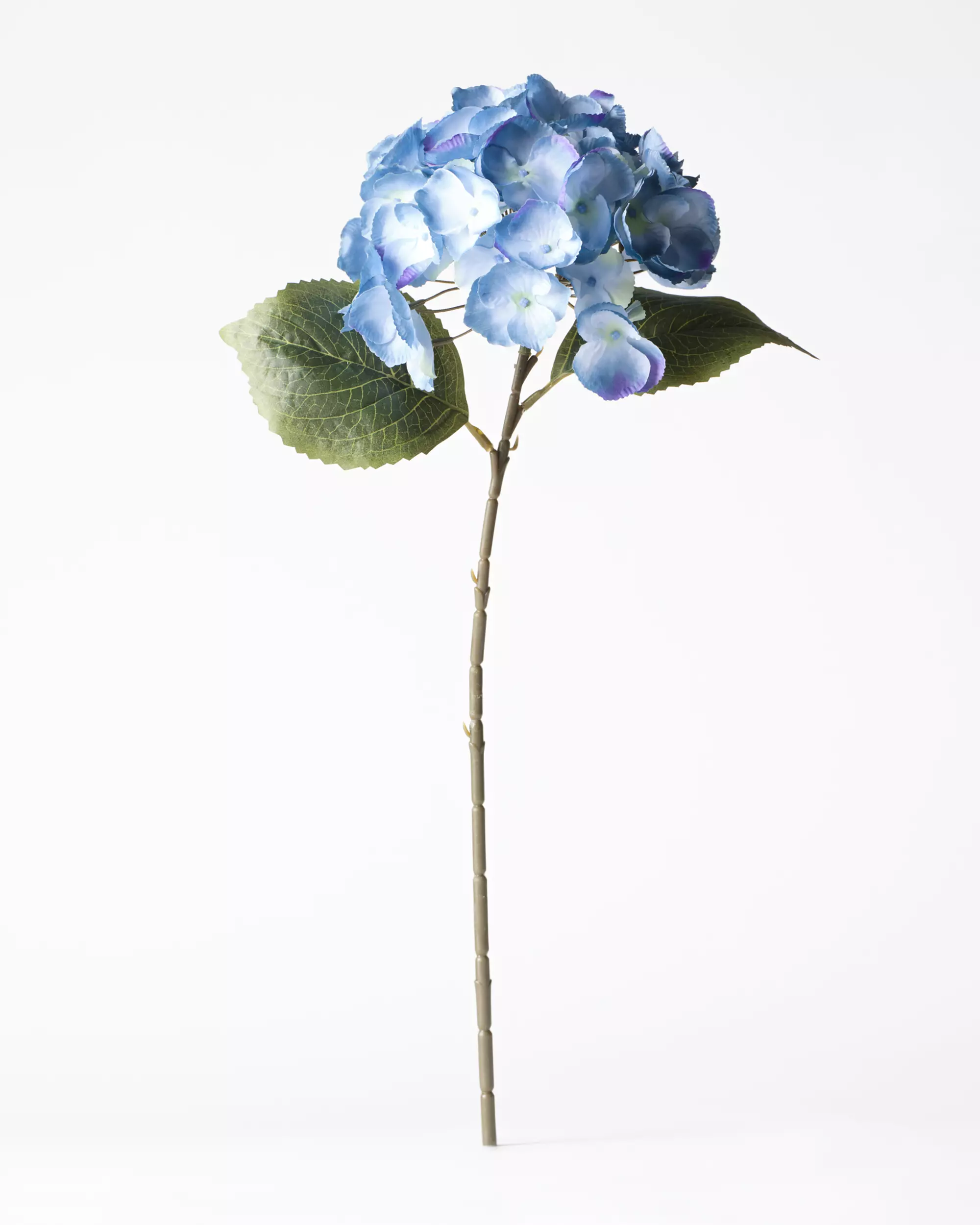 kunstbloem hortensia 55cm blauw