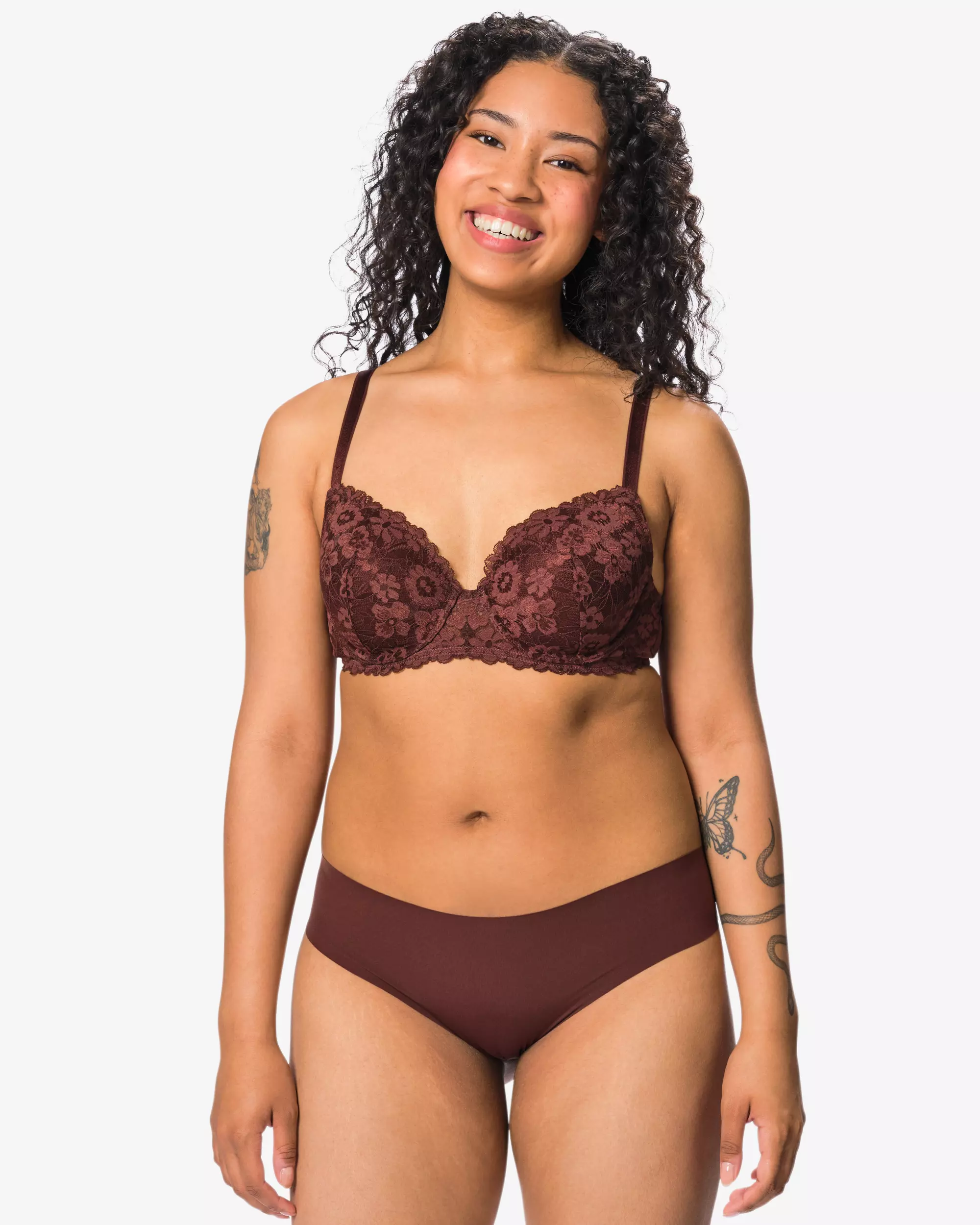 slip brésilien femme microfibre avec dentelle