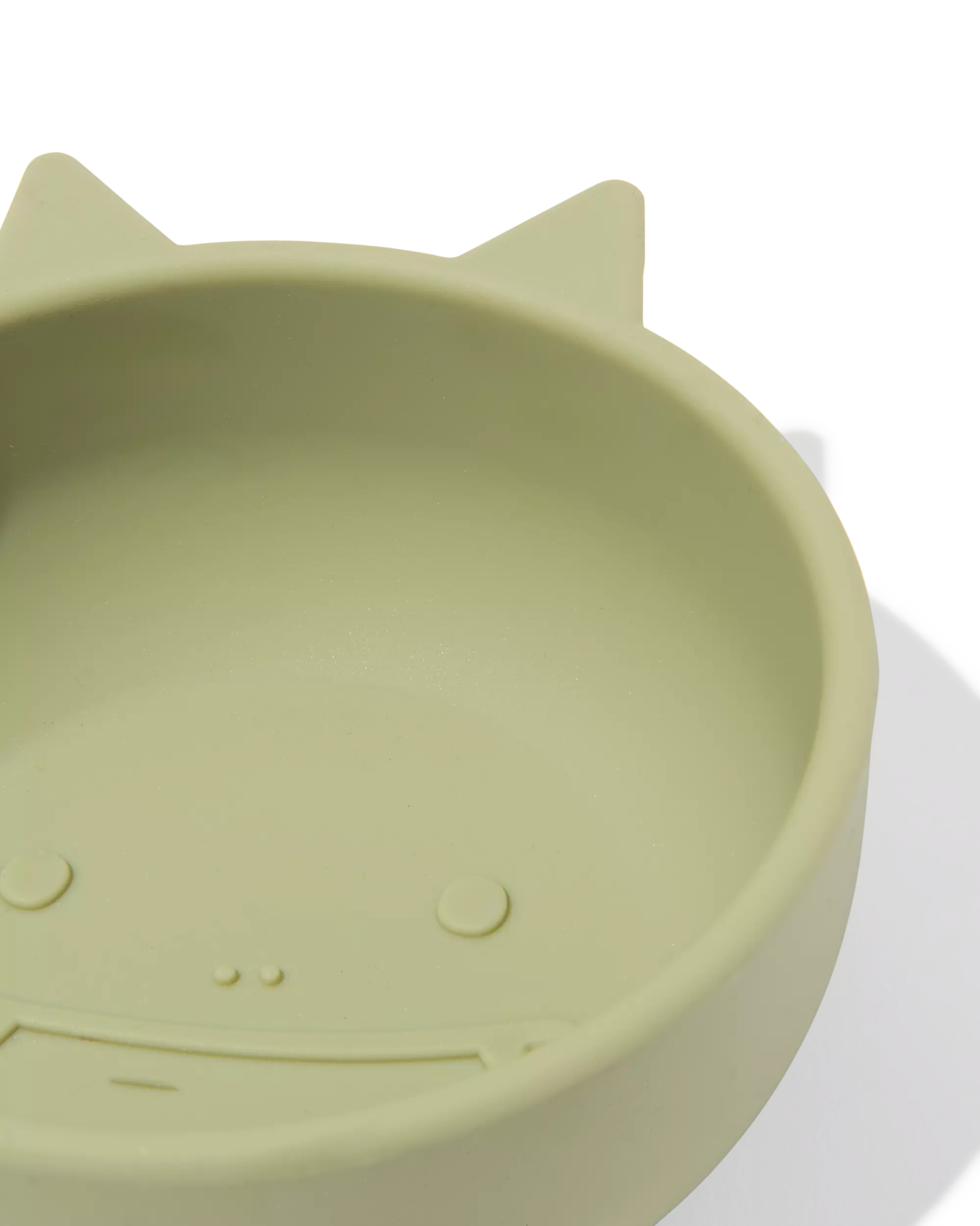 bakje Ø10cm monster siliconen groen