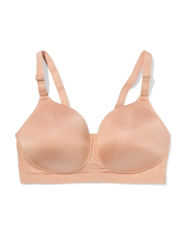 voorgevormde prothese bh zonder beugel beige beige - 21896960BEIGE - HEMA