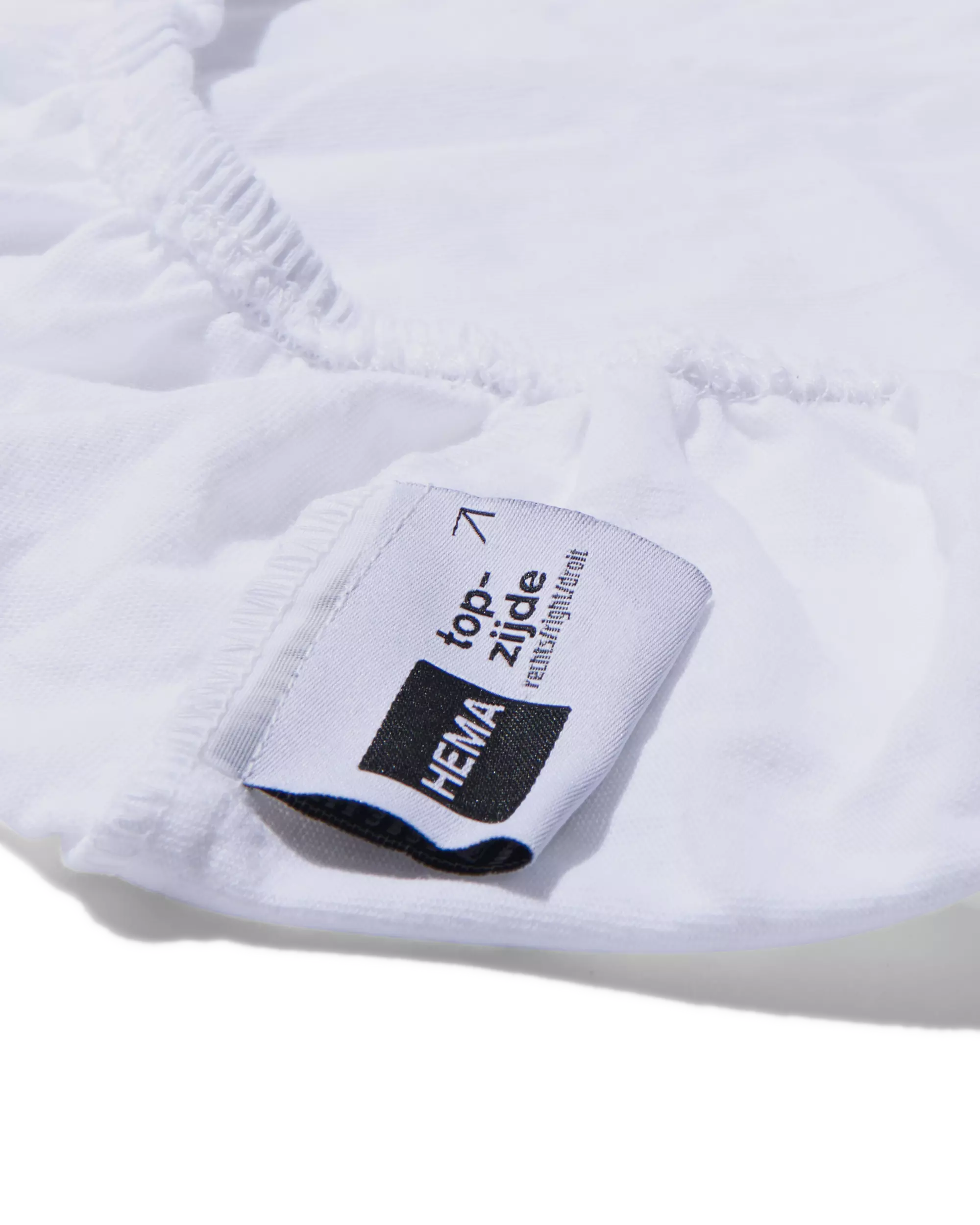 drap-housse boxspring coton doux 90x200 blanc