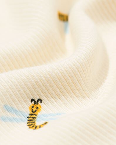 pyjama &eacute;volutif b&eacute;b&eacute; c&ocirc;tel&eacute; animaux blanc cass&eacute; - 33300160OFFWHITE - HEMA