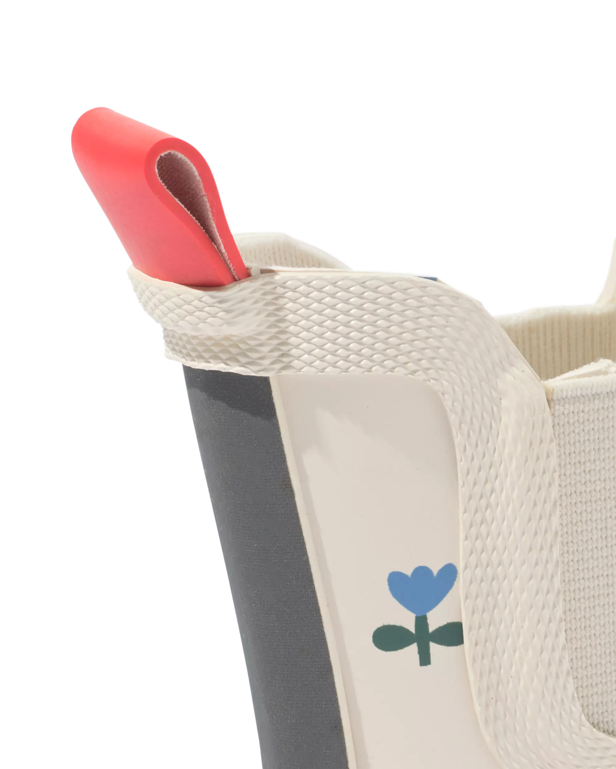 Baby-Regenstiefel, niedrig, Herz-Blume