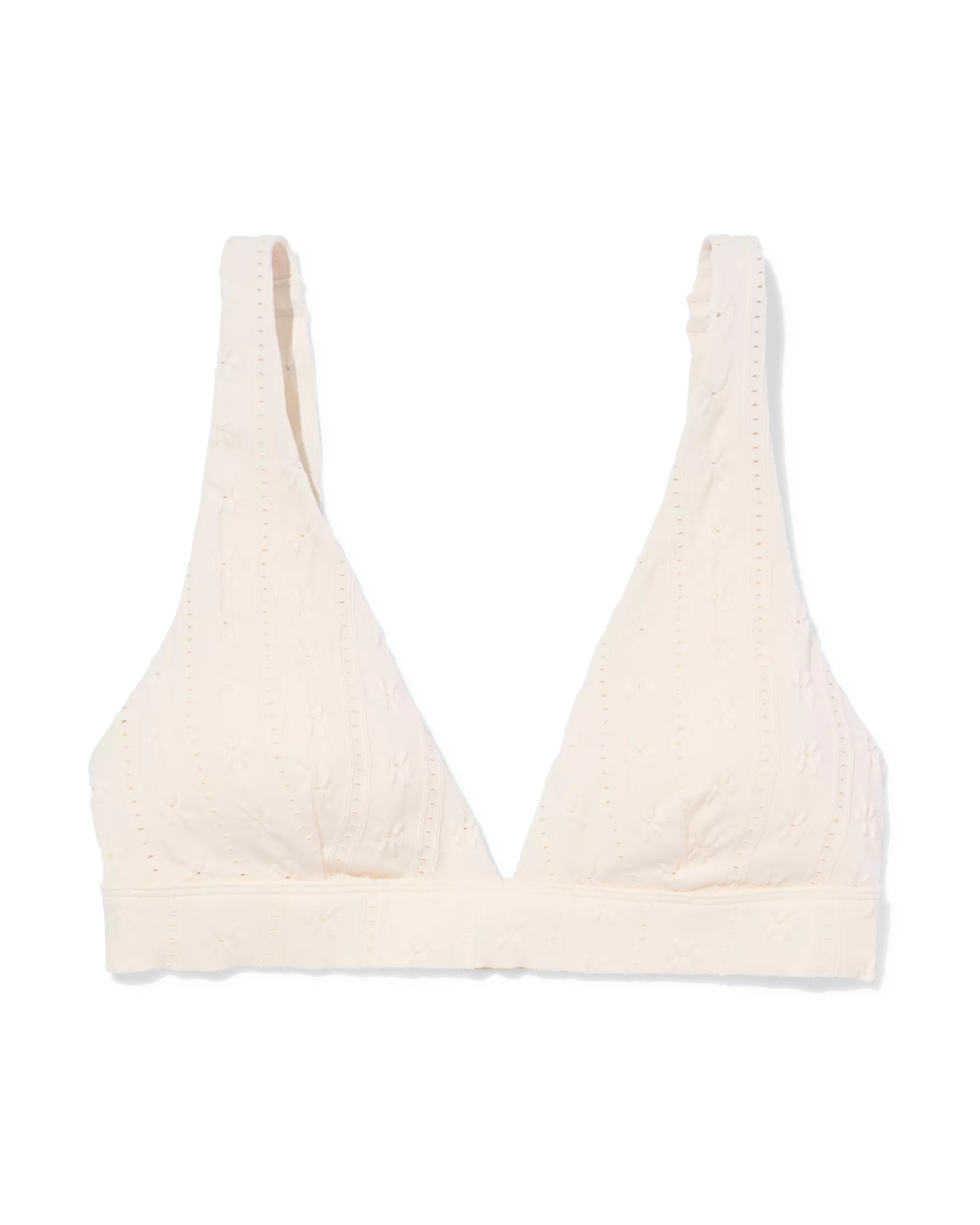 damesbikinitop Liv triangel broderie