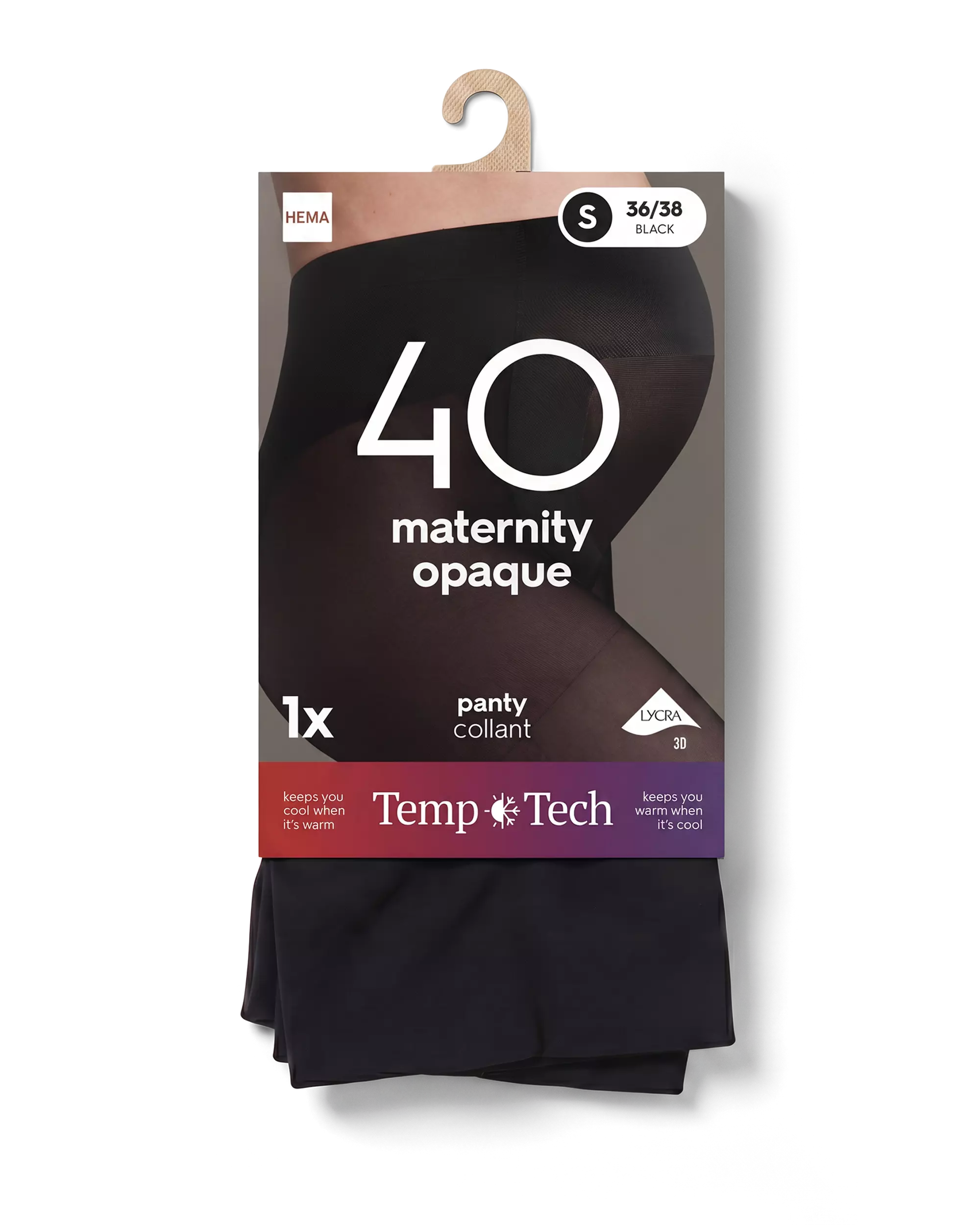 collants de grossesse temp tech 40 deniers 