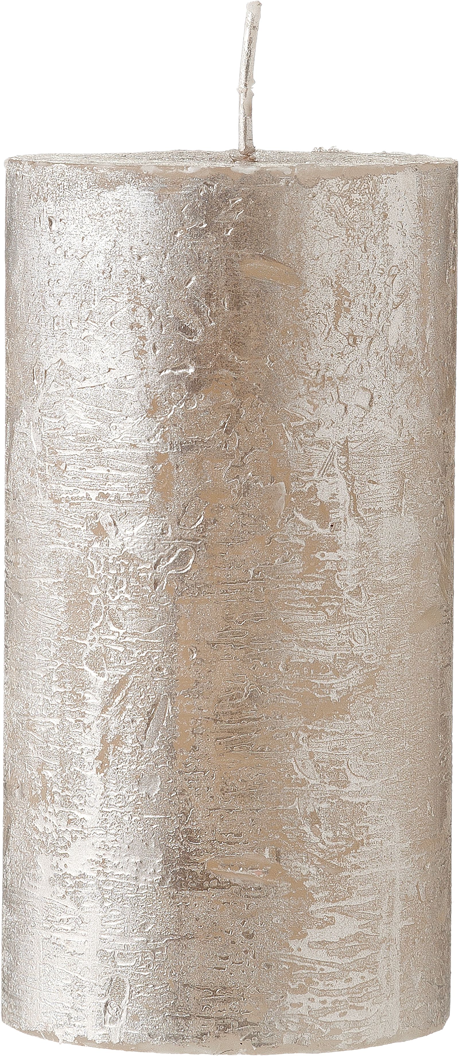 bougie rustique 7 x 13 cm champagne 7 x 13 - 13502204 - HEMA