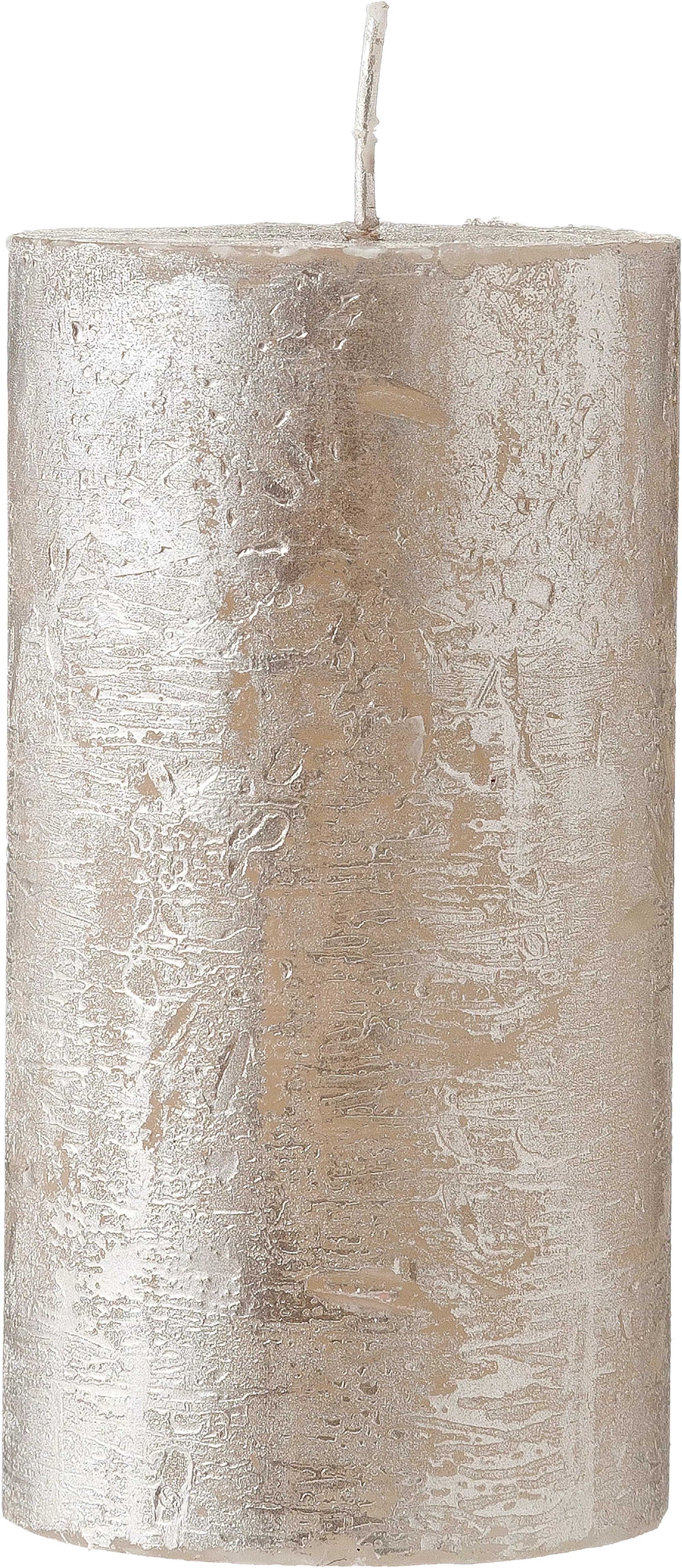 Kerze, rustikal, 7 x 13 cm