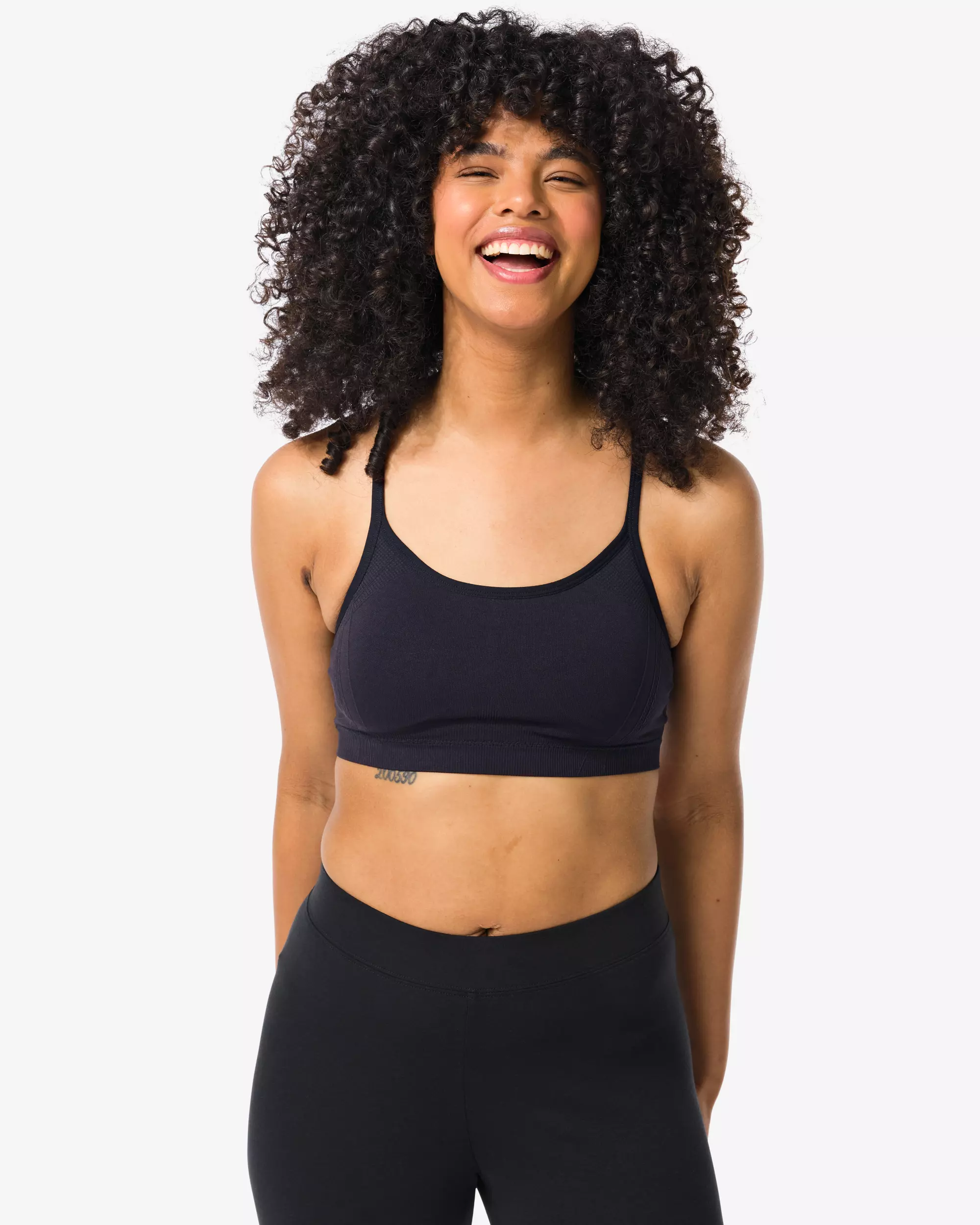 haut de sport light support sans armature ni couture