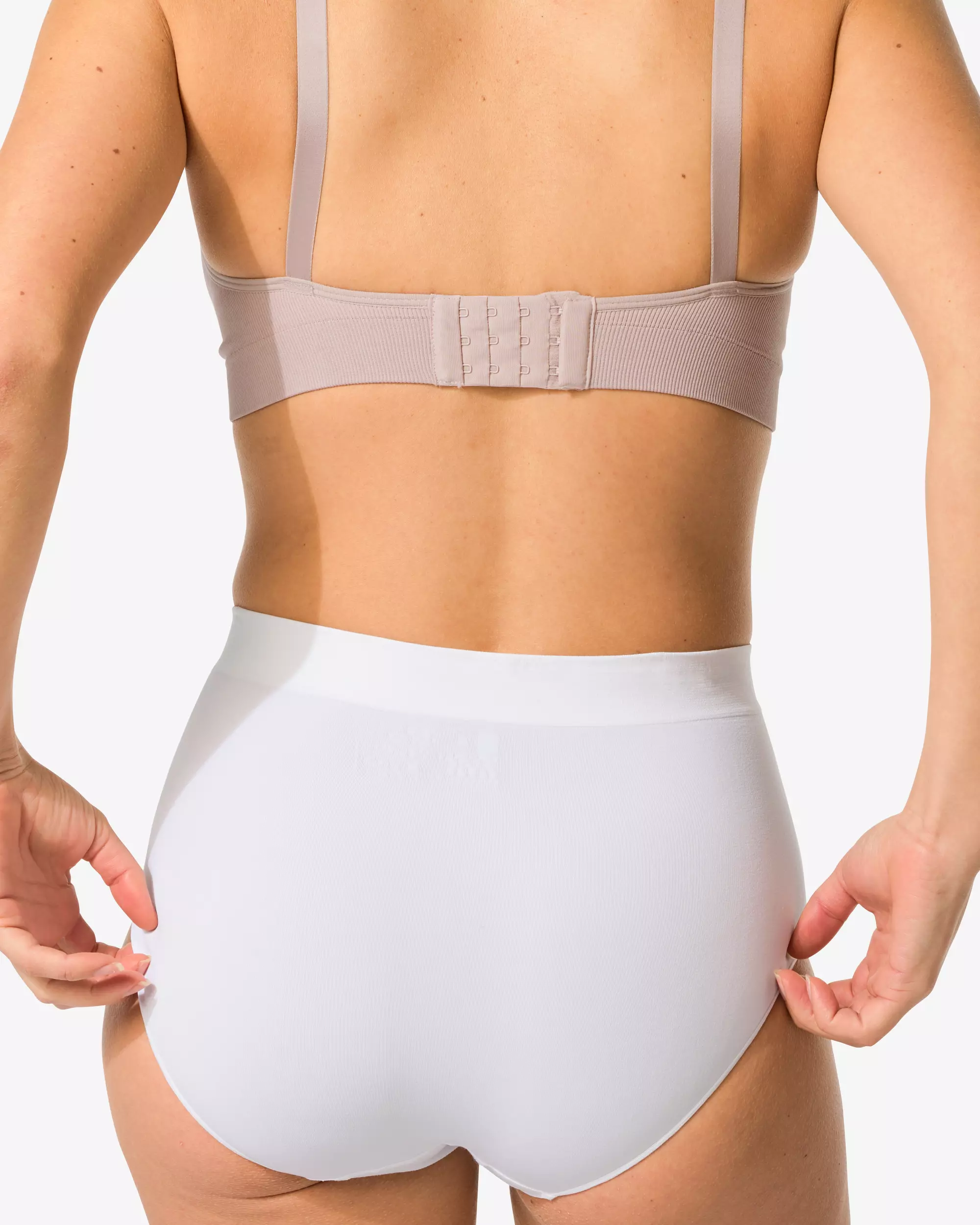 culotte taille haute femme sans coutures microfibre