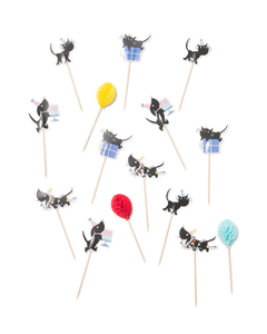 Takkie en Siepie cocktailprikkers - 15 stuks