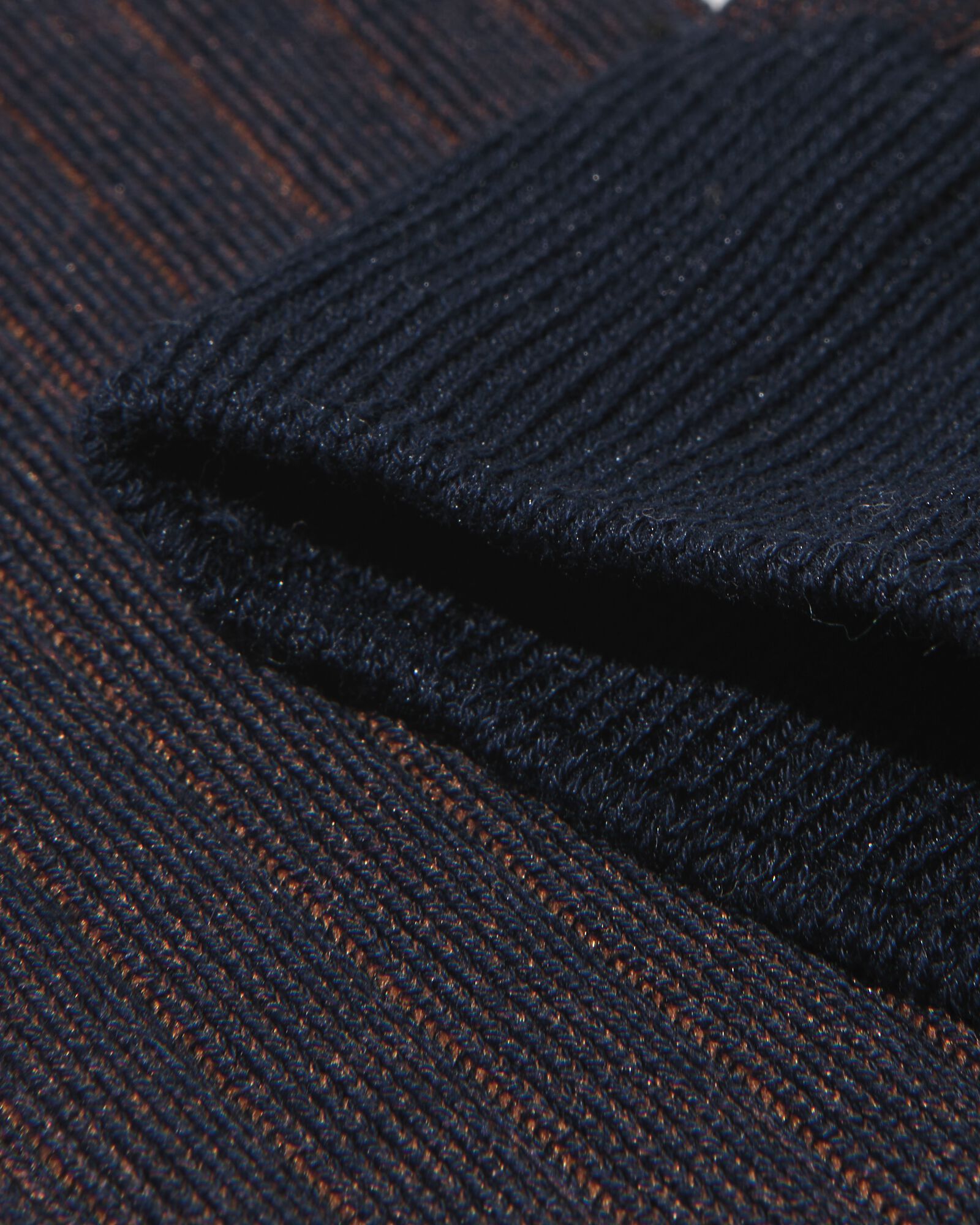 herensokken rib donkerblauw donkerblauw - 4151060DARKBLUE - HEMA