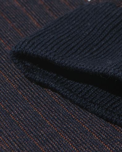 herensokken rib donkerblauw donkerblauw - 4151060DARKBLUE - HEMA