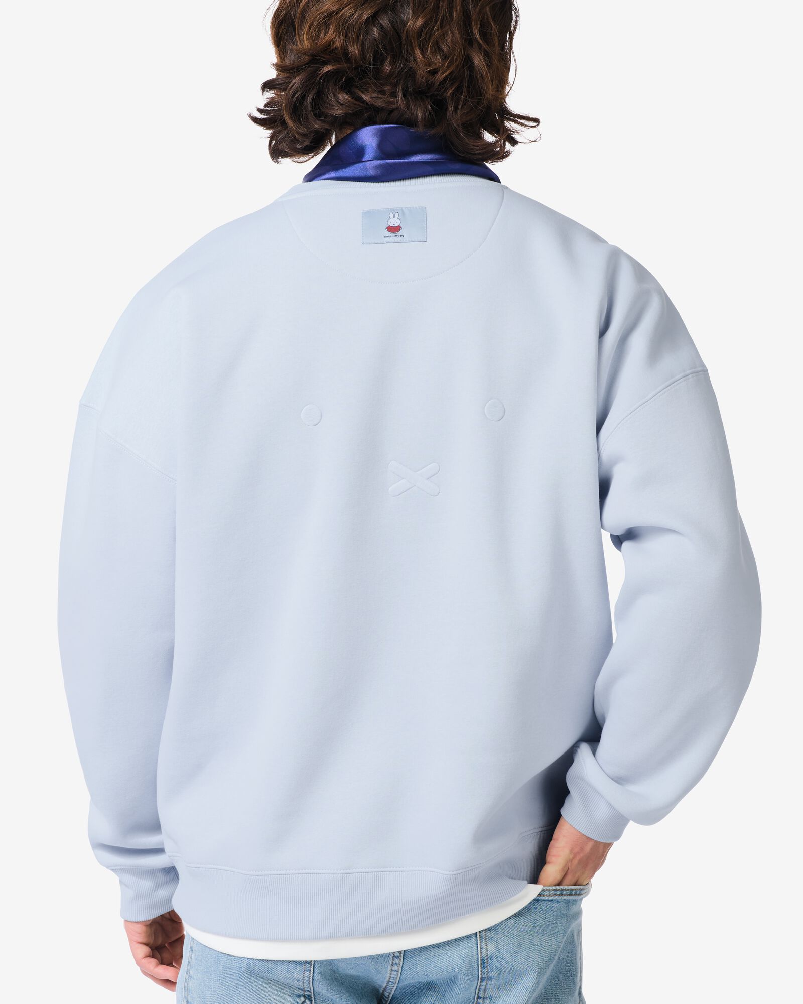 Miffy-Pullover f&uuml;r Erwachsene, Gr&ouml;&szlig;e L blau L - 14990189 - HEMA