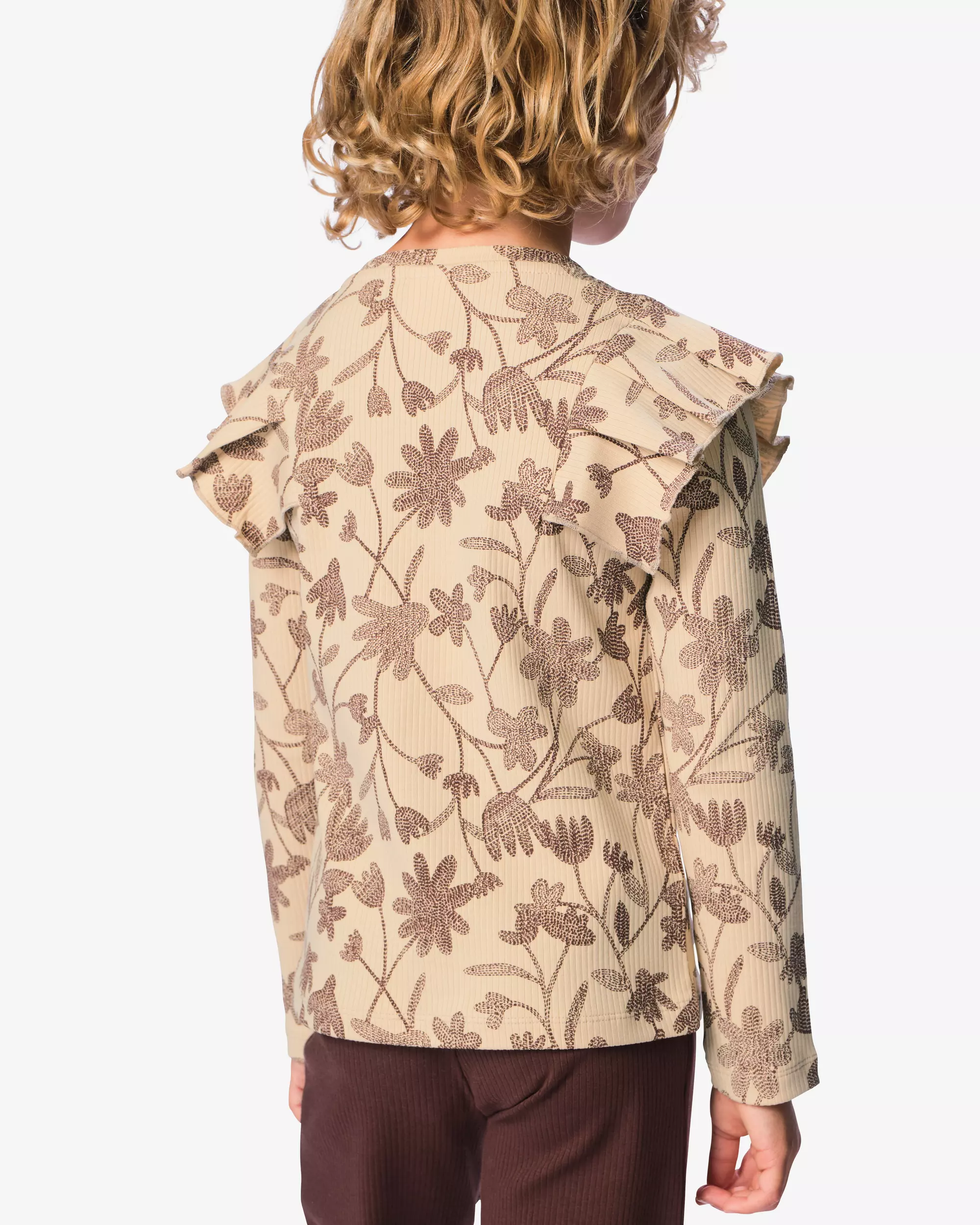 t-shirt enfant fleurs