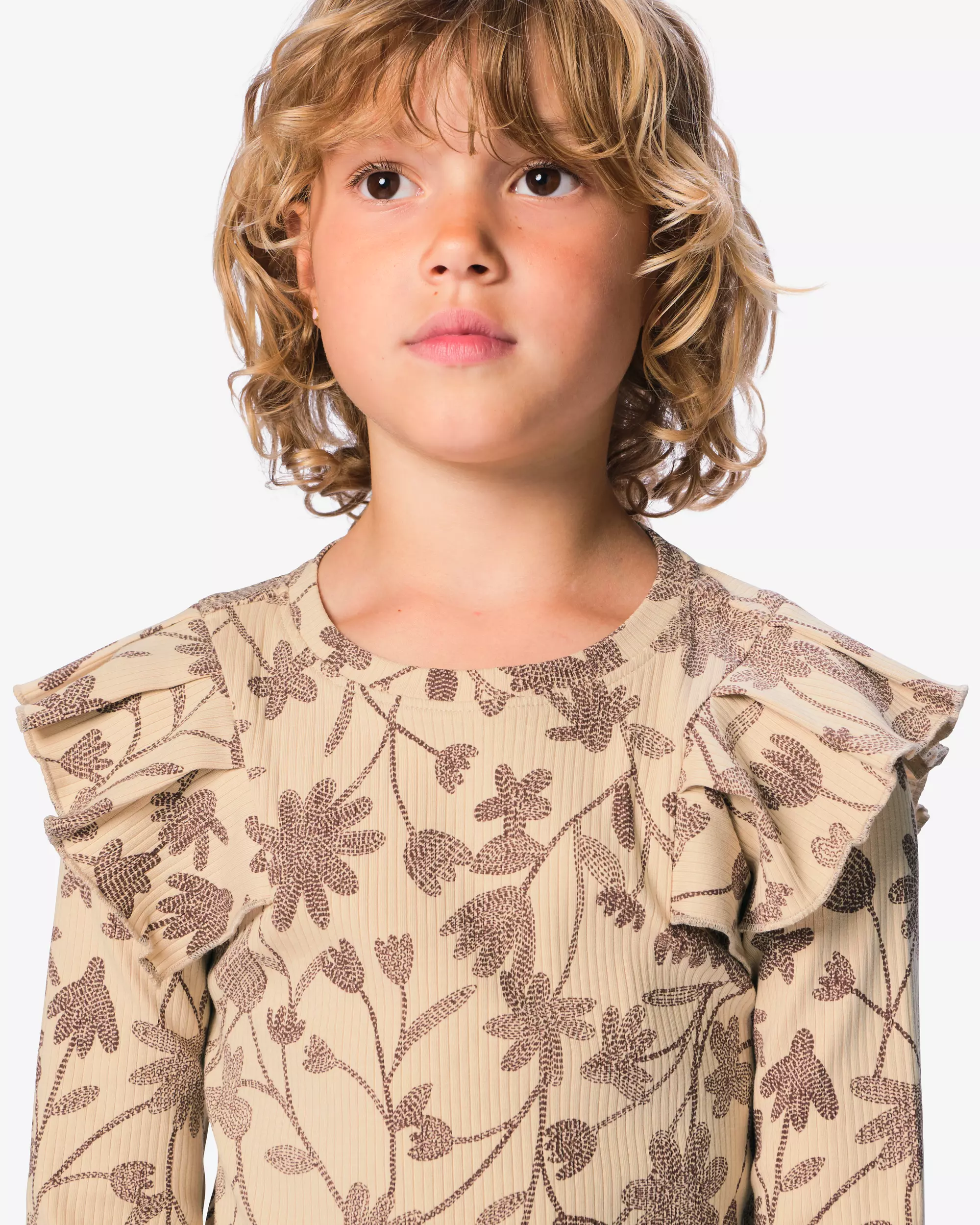 t-shirt enfant fleurs