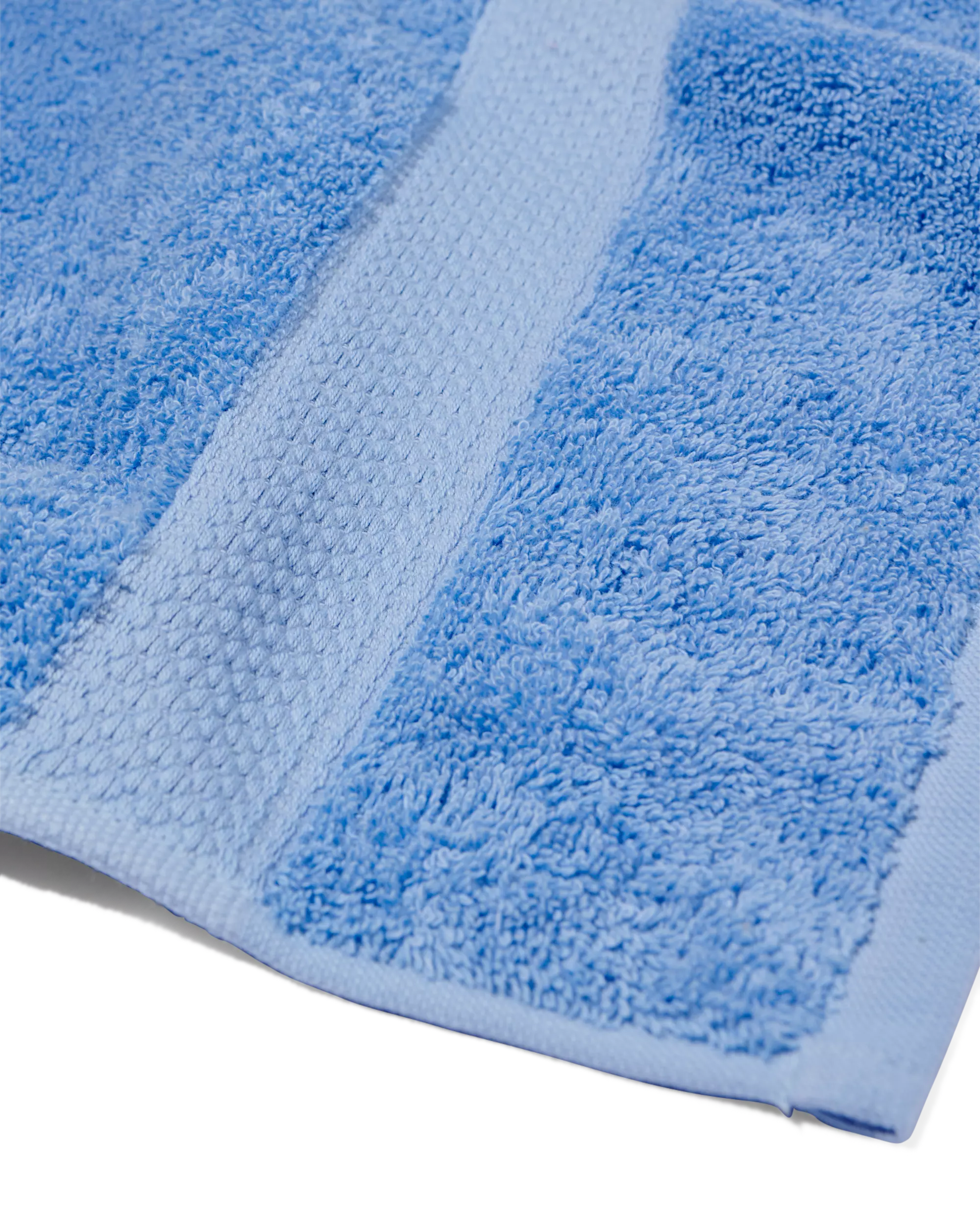 serviette de bain 50x100 qualité épaisse bleu frais
