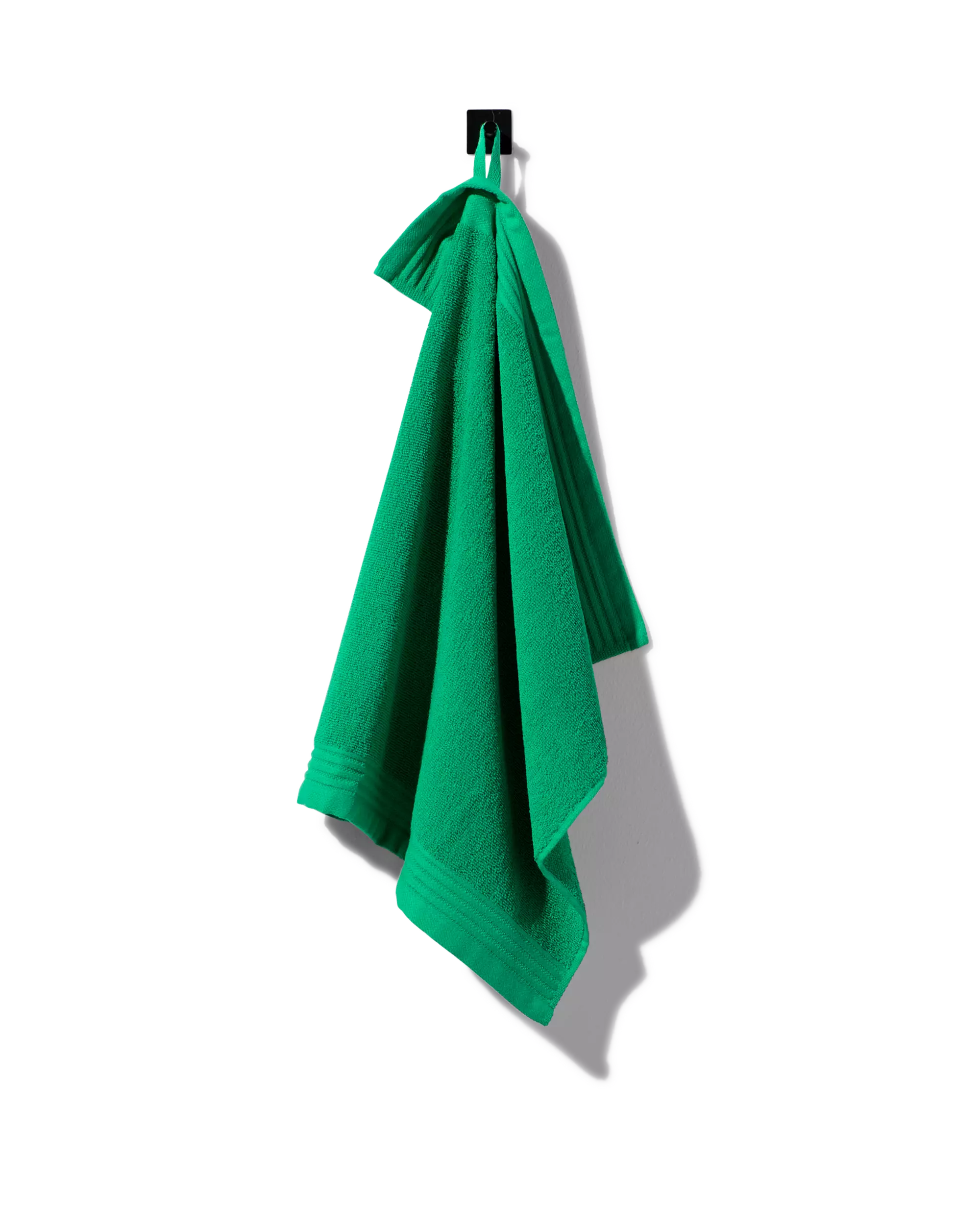 essuie-mains 50x50 coton vert