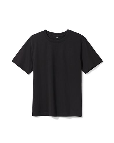 Damen-T-Shirt Jersey schwarz schwarz - 36305810BLACK - HEMA