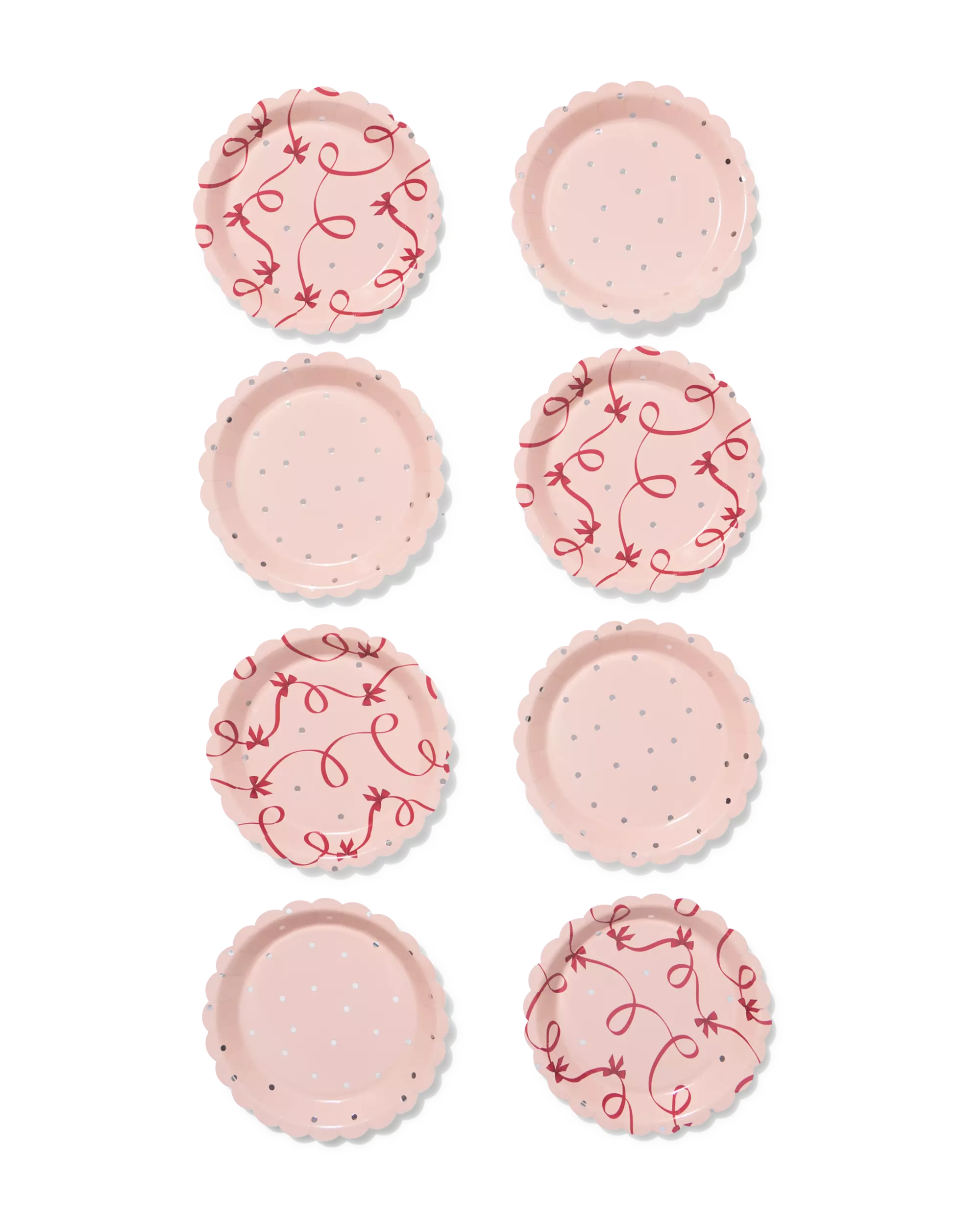 borden ⌀17.5cm papier cocktail - 8 stuks