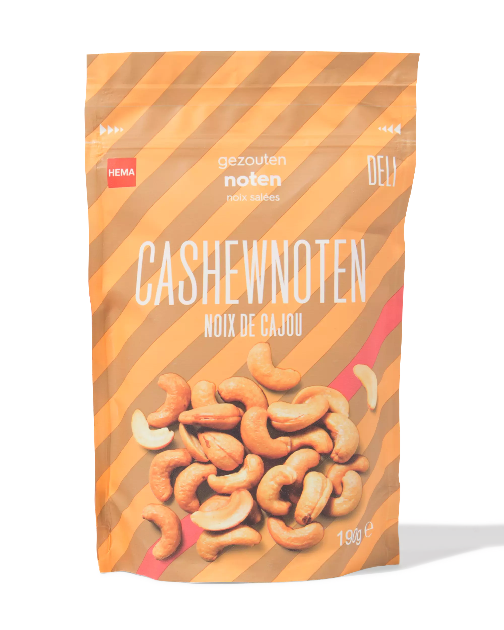 noix de cajou salées 190 g