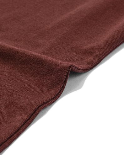 d&eacute;bardeur femme coton bretelles spaghetti marron fonc&eacute; marron fonc&eacute; - 19631504DARKBROWN - HEMA
