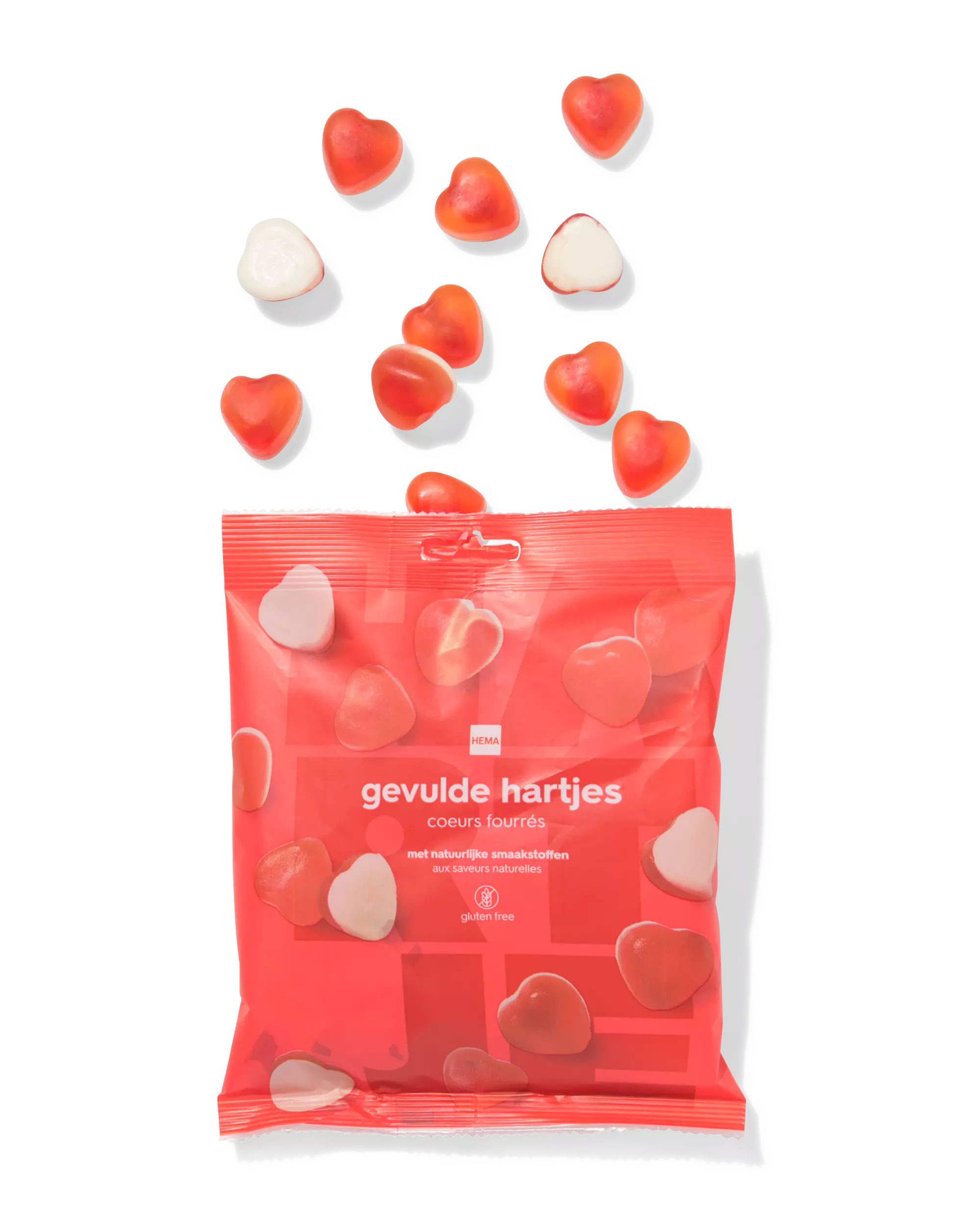 gevulde hartjes 200g