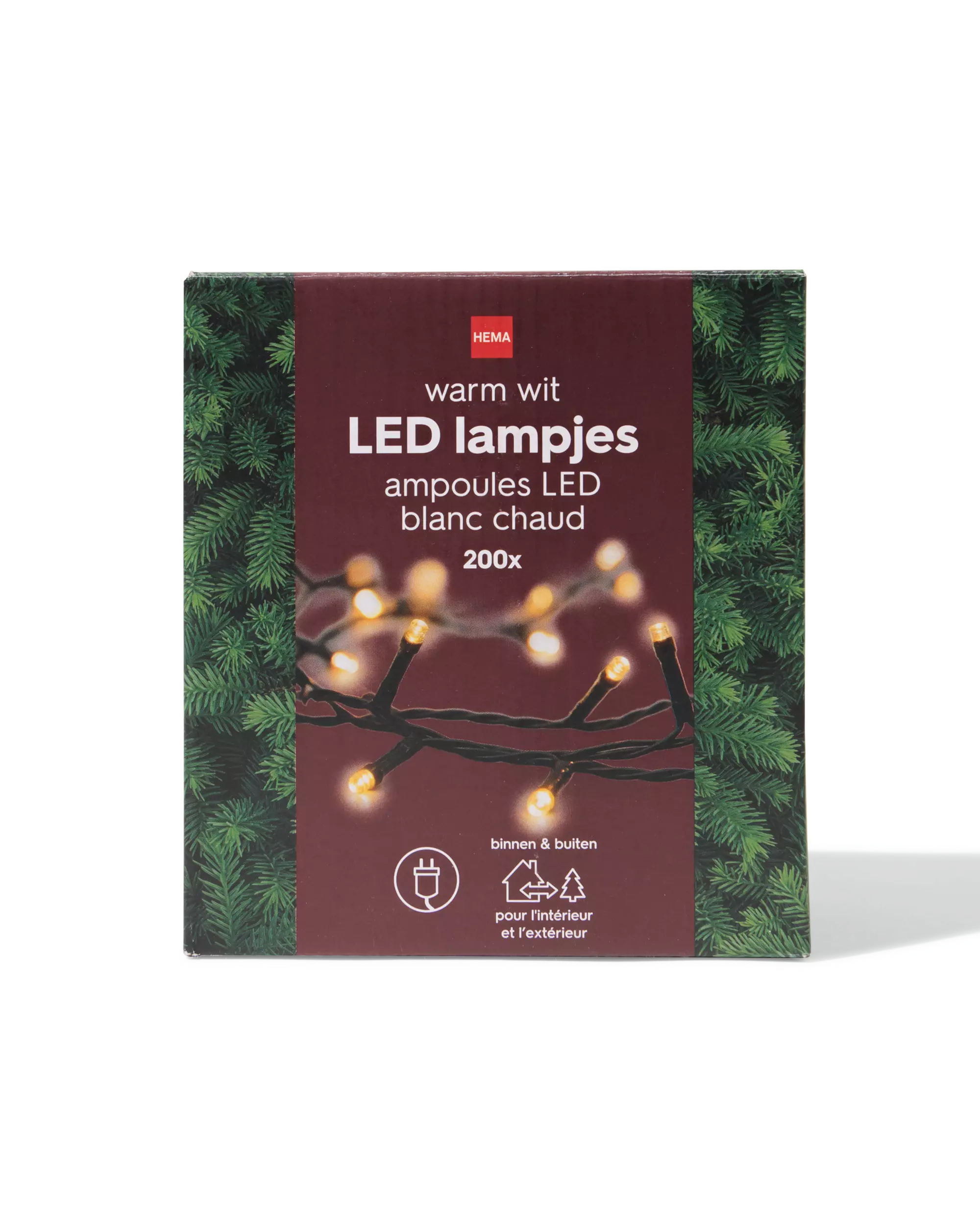 guirlande lumineuse 27,9 m avec 200 lampes pour l'intérieur et l'extérieur