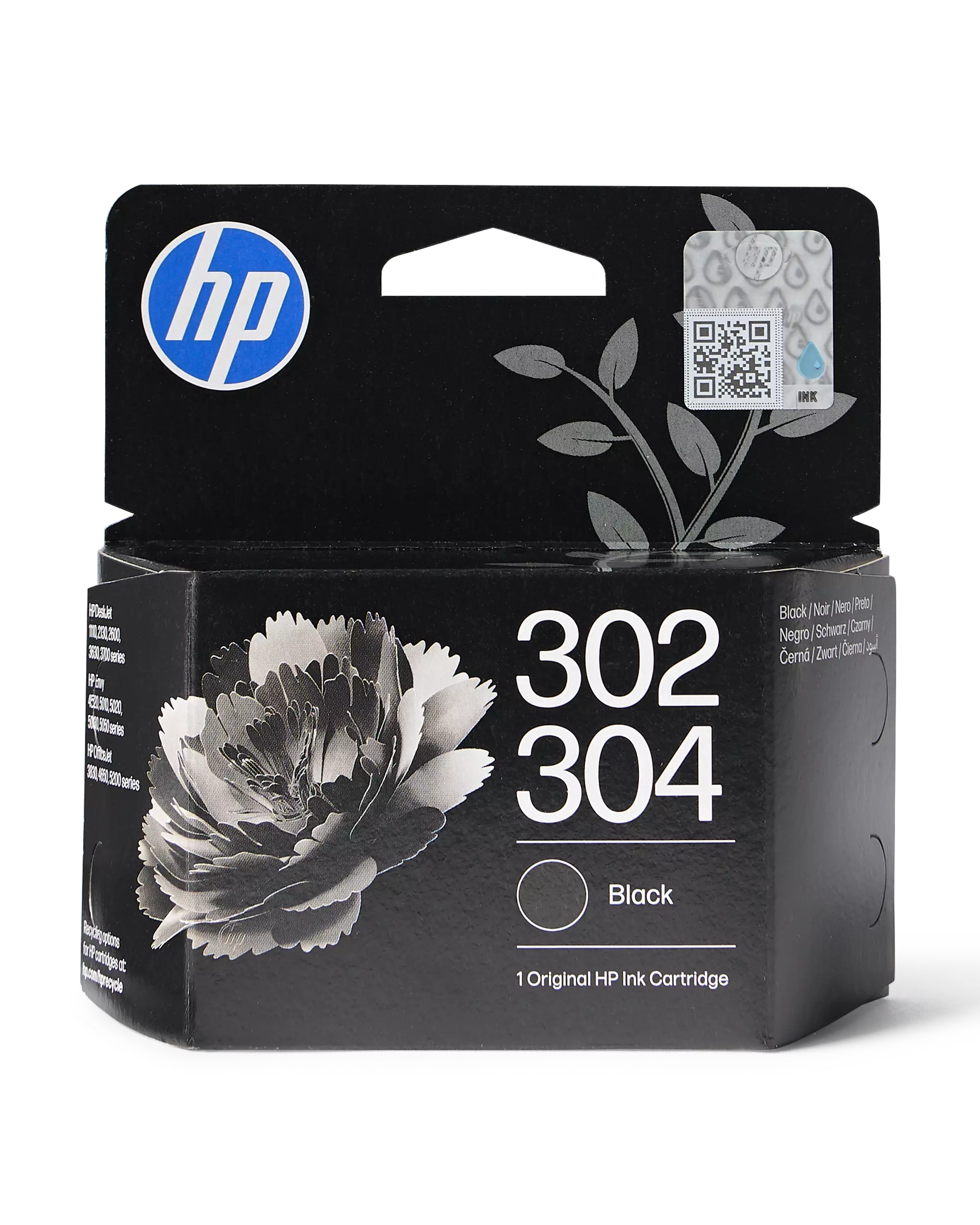 HP Tintenpatrone, 302–304, Schwarz