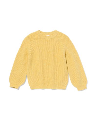 pull enfant grosse maille vert vert - 30879421GREEN - HEMA