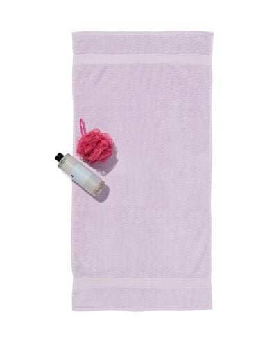 serviette de bain 50x100 qualit&eacute; &eacute;paisse lilas lilas serviette 50 x 100 - 5284602 - HEMA