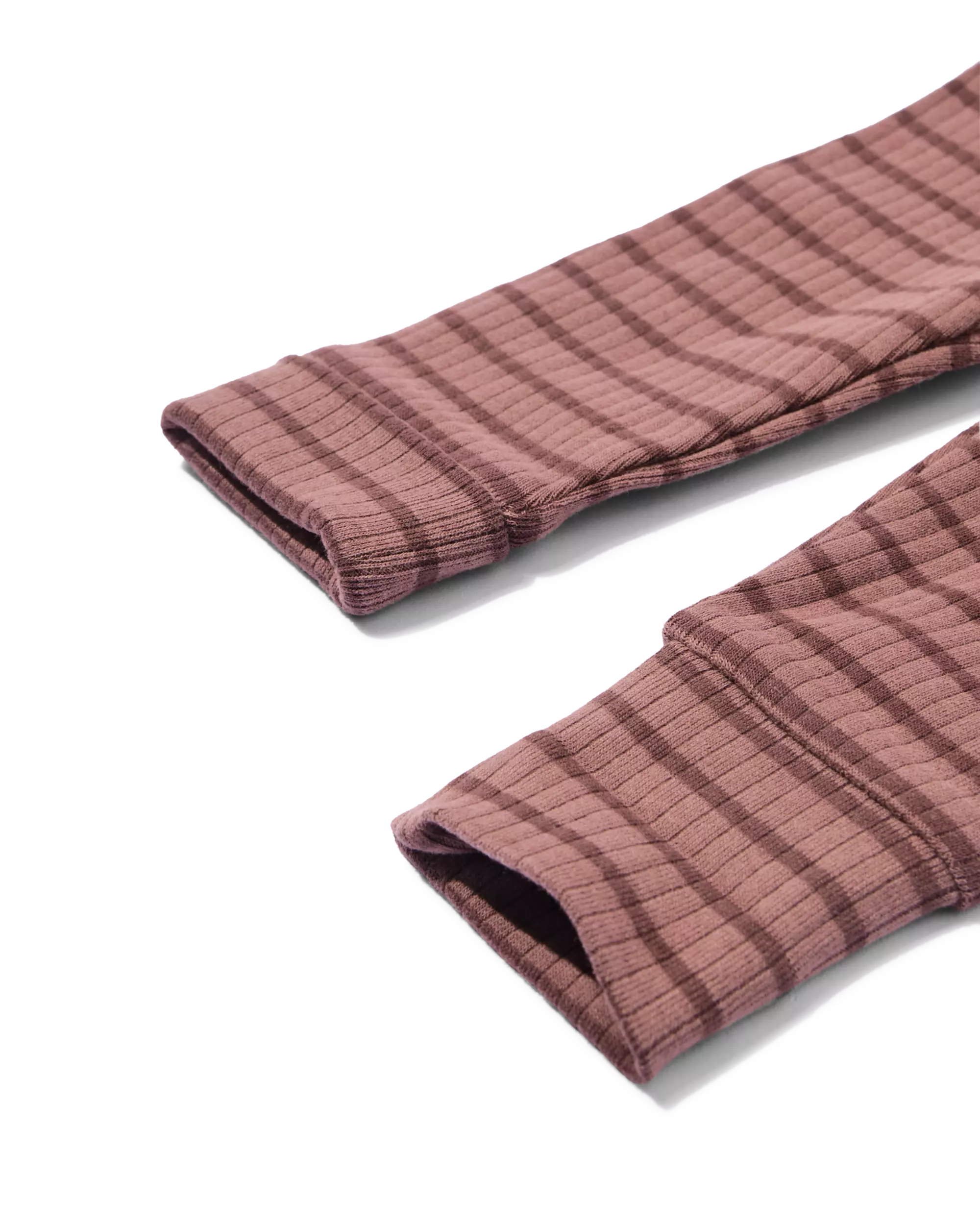 legging nouveau-né ajusté côtelé rayures