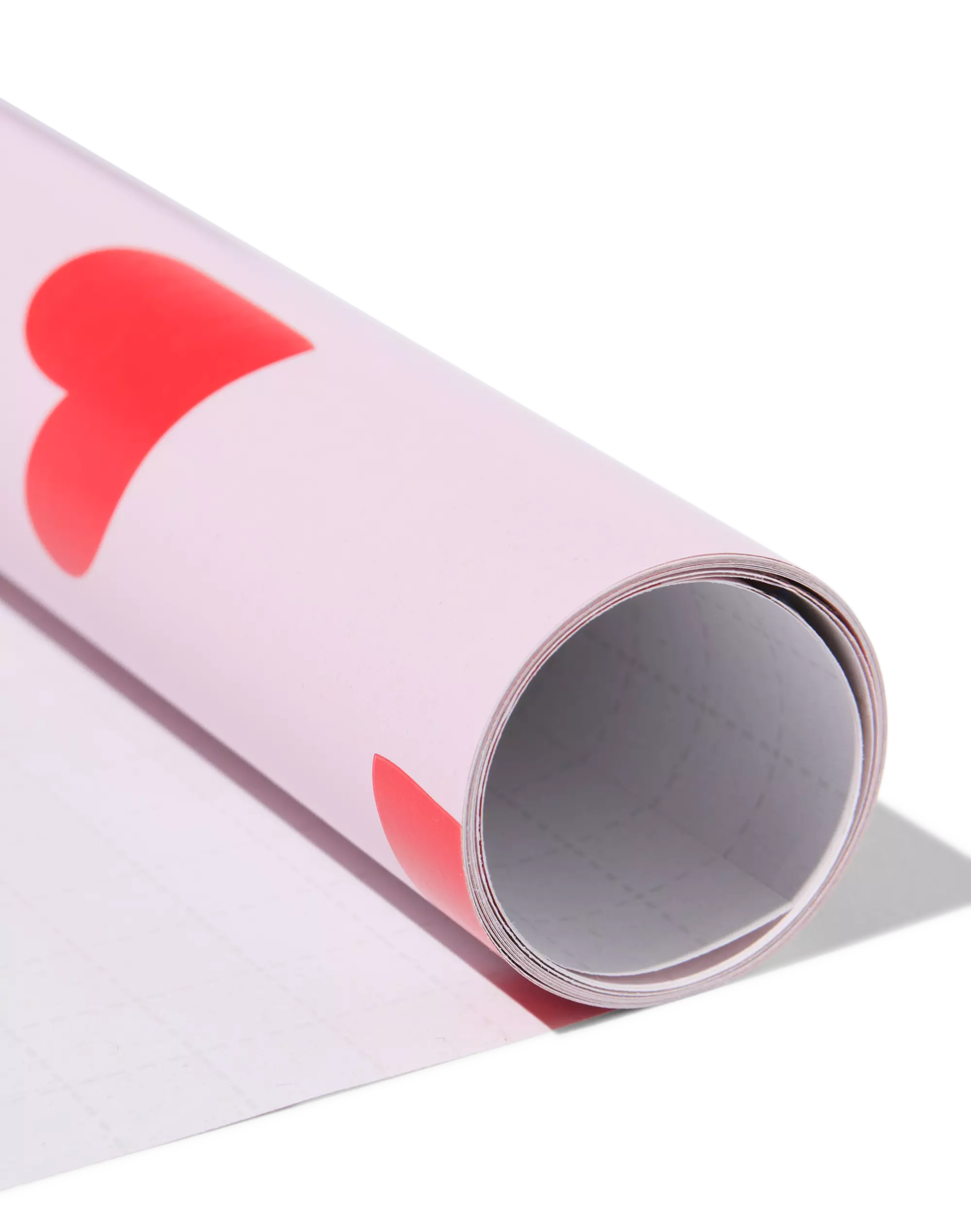 Geschenkpapier 200 × 70 cm Herzen Rot