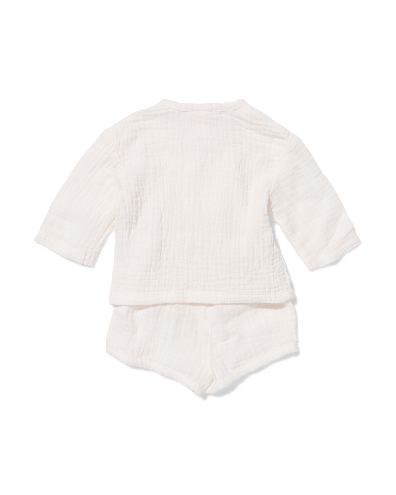 ensemble v&ecirc;tements nouveau-n&eacute; mousseline blanc cass&eacute; - 33455320OFFWHITE - HEMA