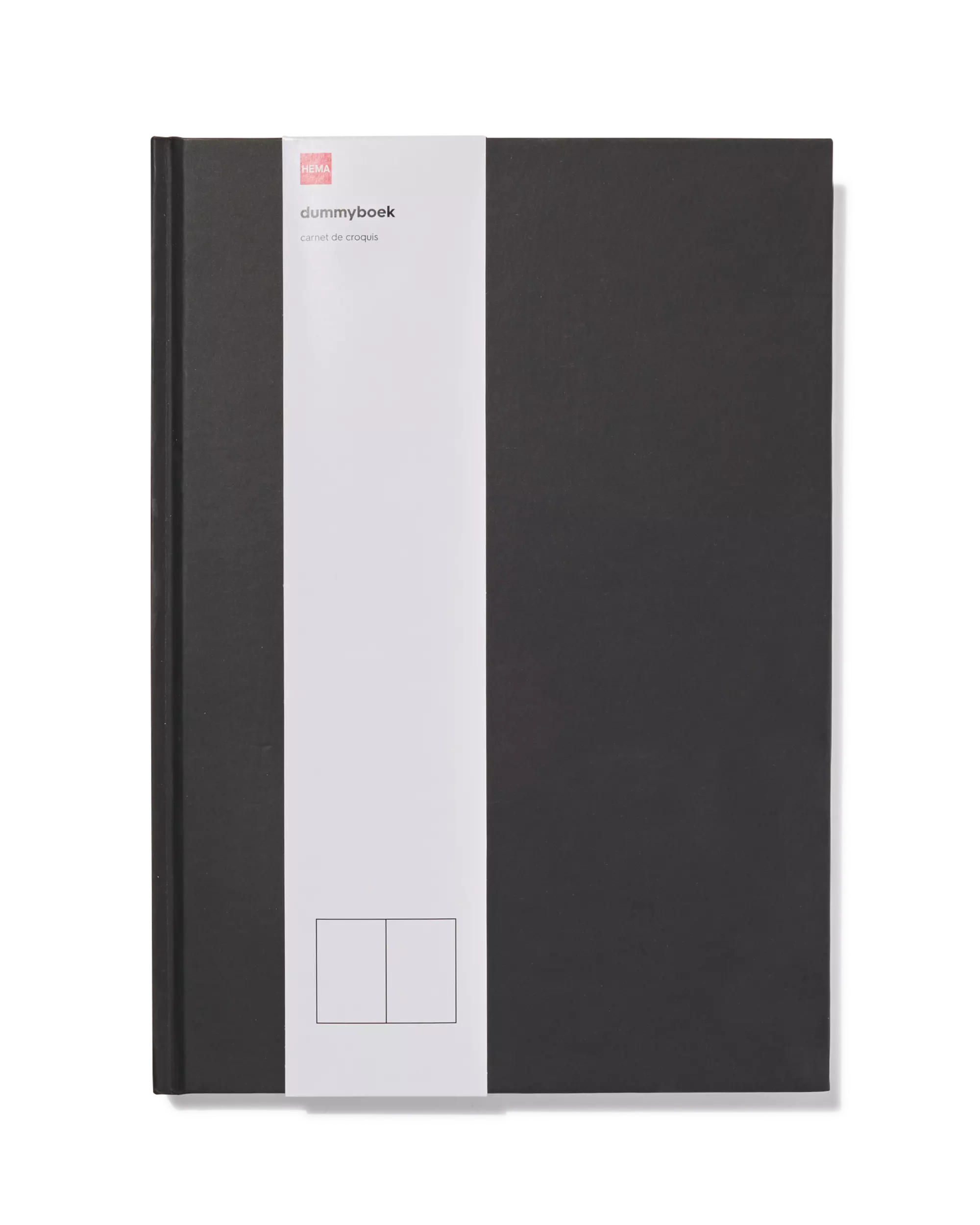 carnet vierge A4 noir