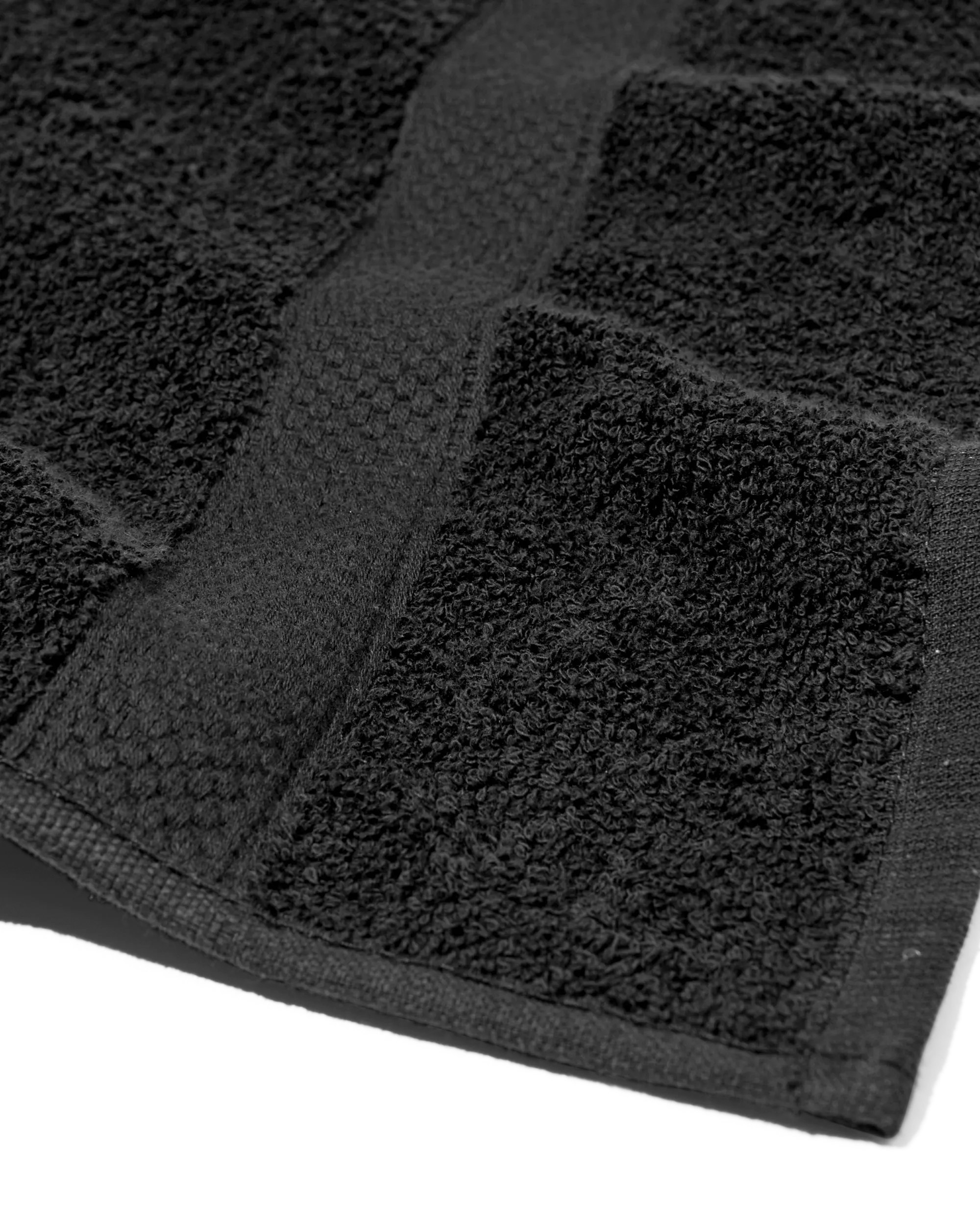 serviette de bain 50x100 qualité épaisse noir
