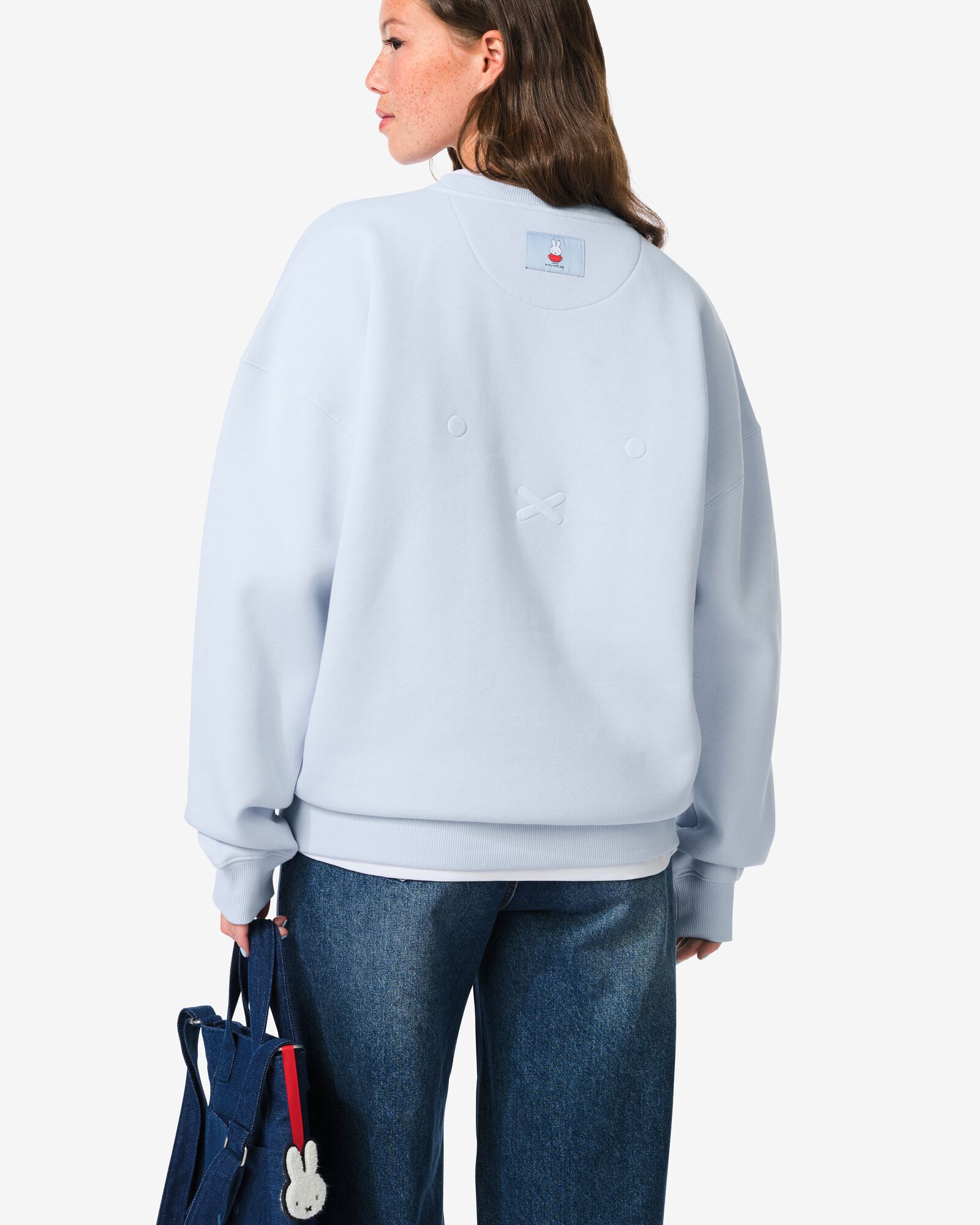 Miffy-Pullover f&uuml;r Erwachsene, Gr&ouml;&szlig;e L blau L - 14990189 - HEMA