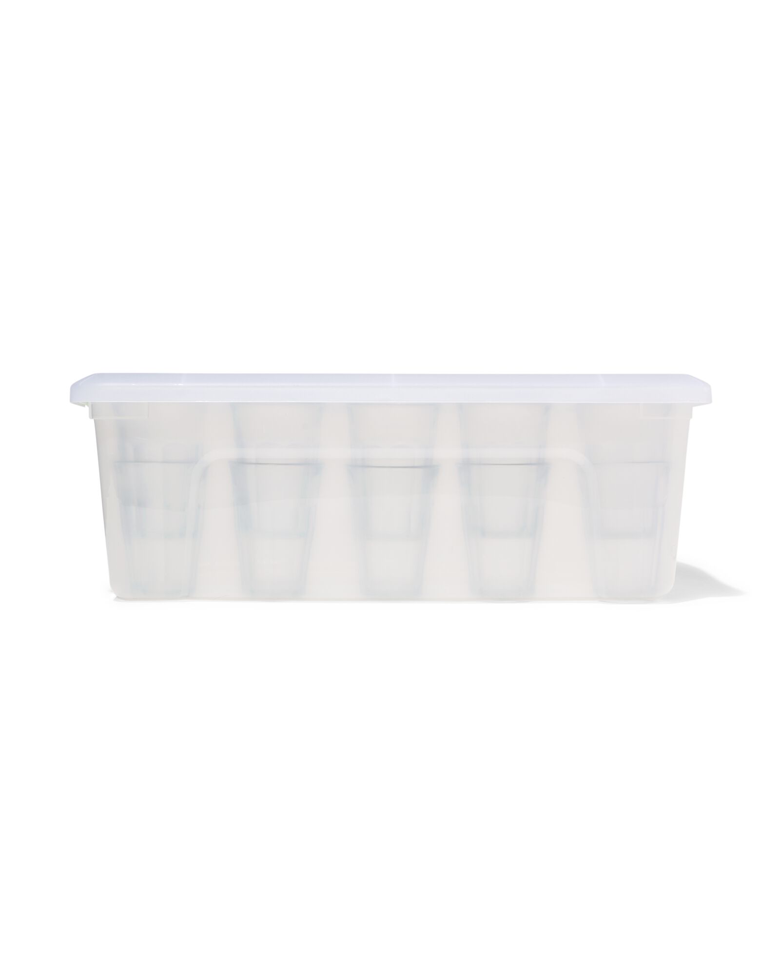 bo&icirc;te de rangement 30L Tokyo transparent 58x39.5x20.5 recycl&eacute;e 58 x 39.5 x 20.5 Tokyo - 39810408 - HEMA