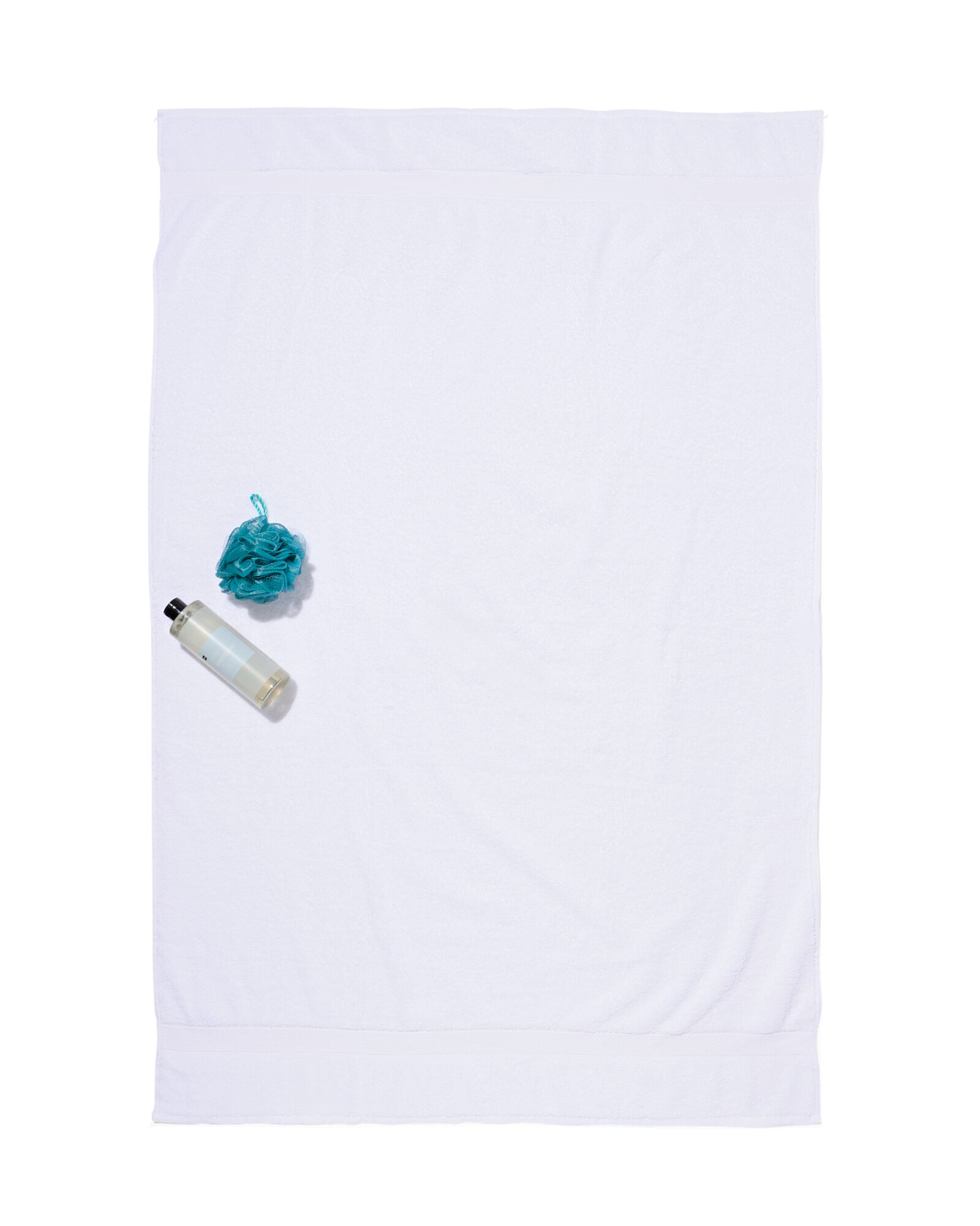 serviette de bain qualit&eacute; &eacute;paisse blanche 100x150 blanc serviette 100 x 150 - 5230024 - HEMA