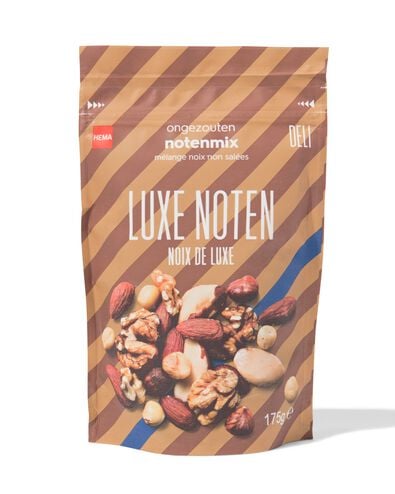 luxe notenmix ongezouten 175g - 10650201 - HEMA